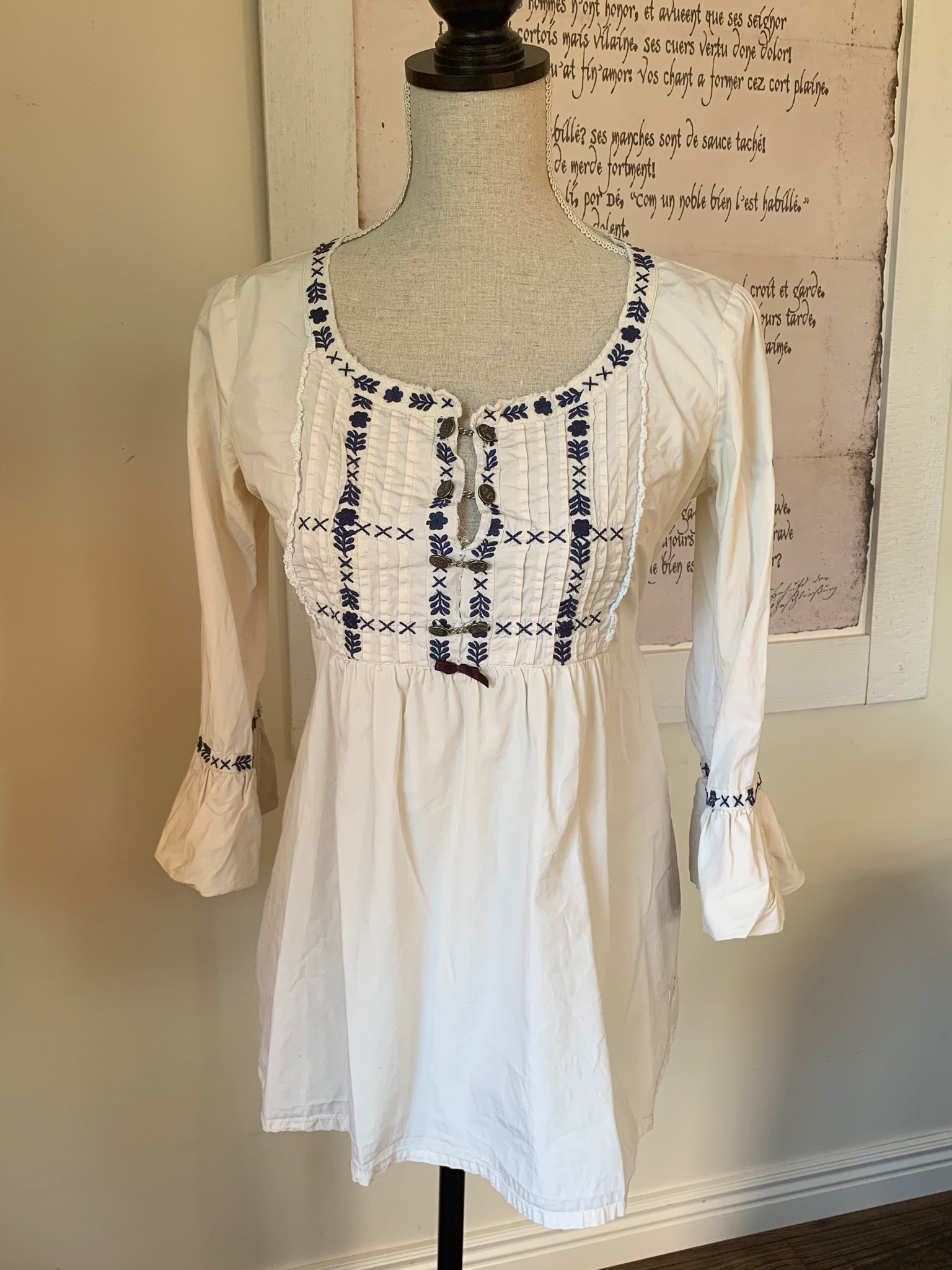Odd Molly blus strl 1 vackra detaljer