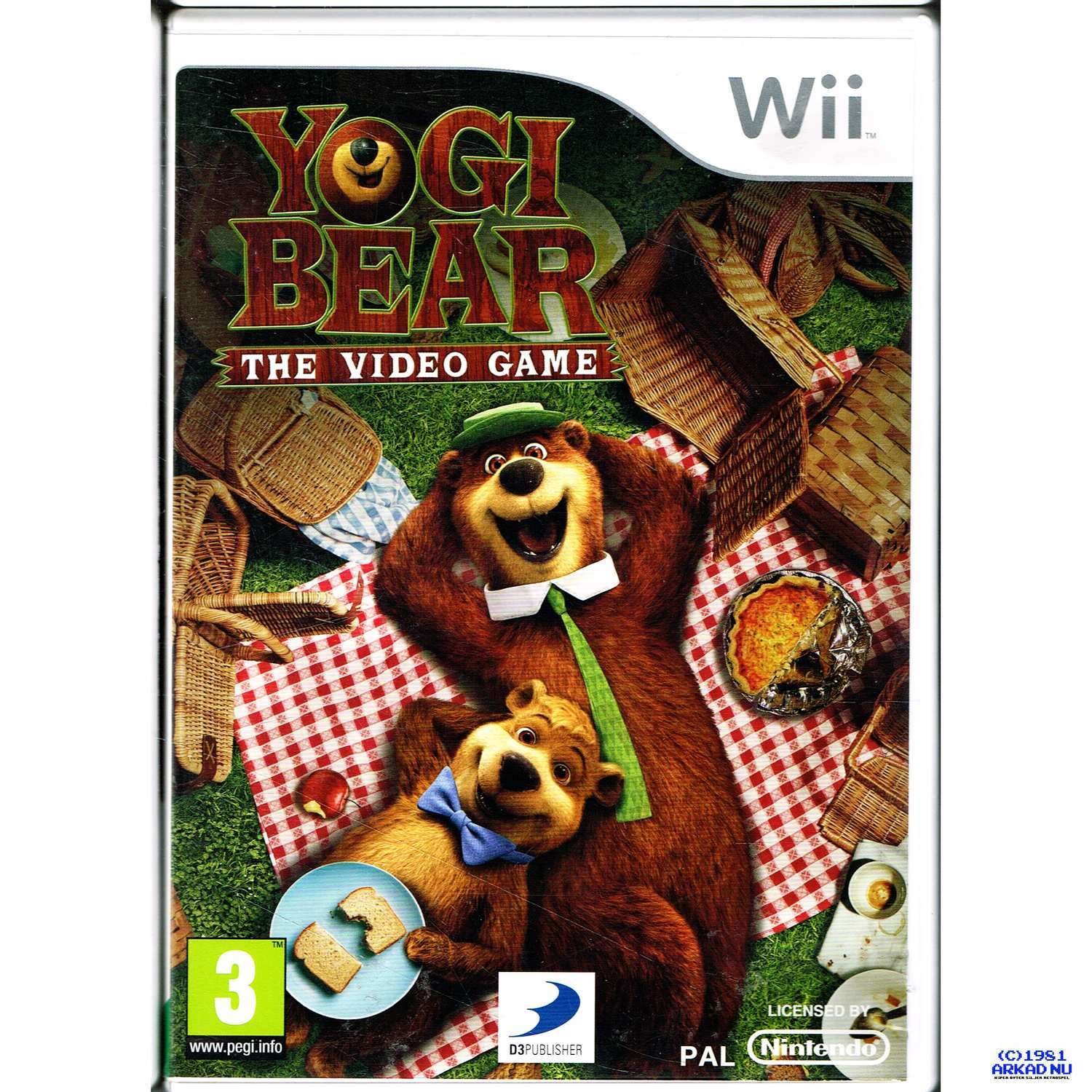 Yogi bear cheap wii game