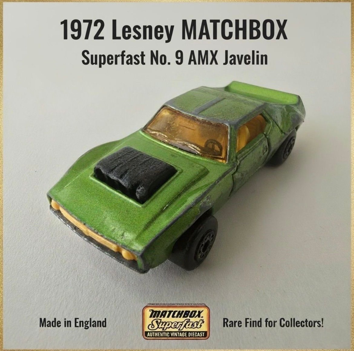 Matchbox Superfast No. 9 AMX Javelin 1972 Börja.. | Köp på Tradera