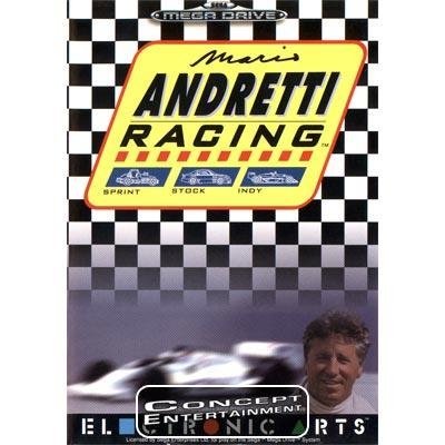 MARIO ANDRETTI RACING (komplett) till Sega Mega Drive