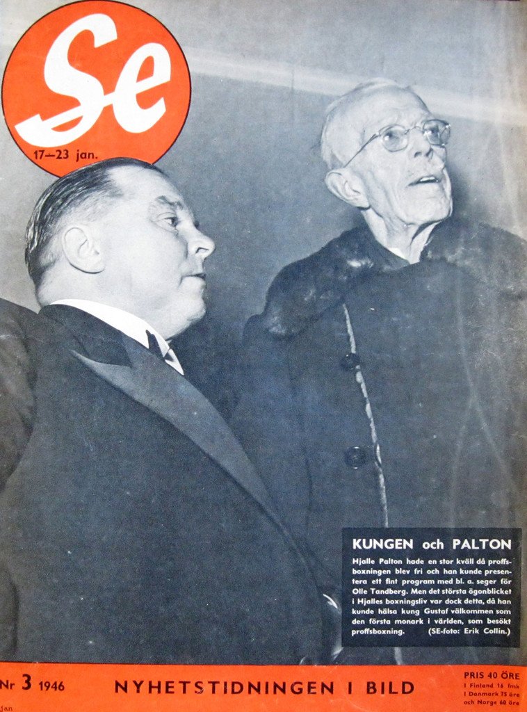 SE 19463 Boxning Olle Tandberg..Våran Kung Bil.. Köp på Tradera