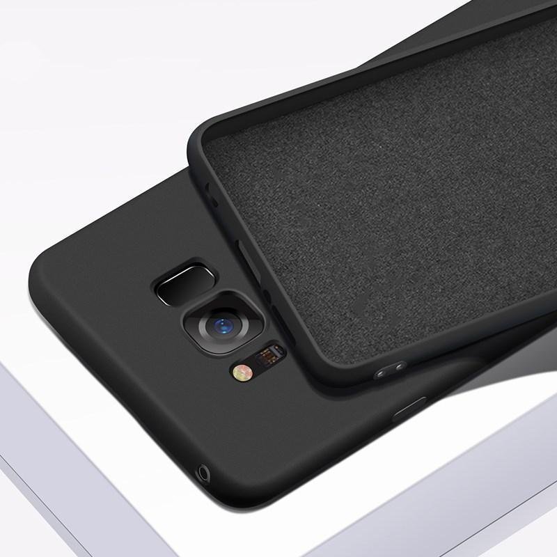 iCoverCase | Samsung Galaxy S8 | Liquid Case | Svart