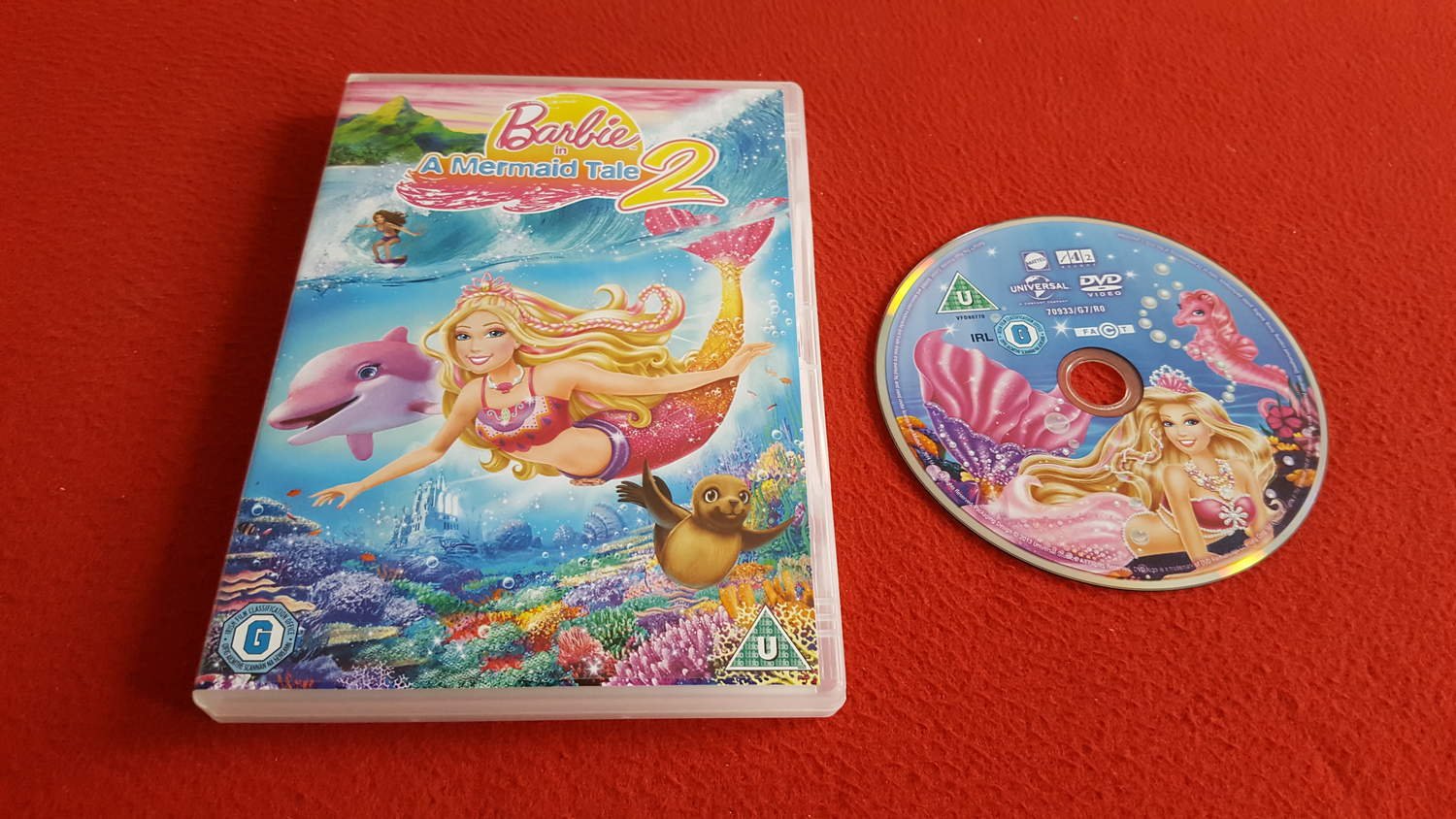 barbie in a mermaid tale 2 dvd