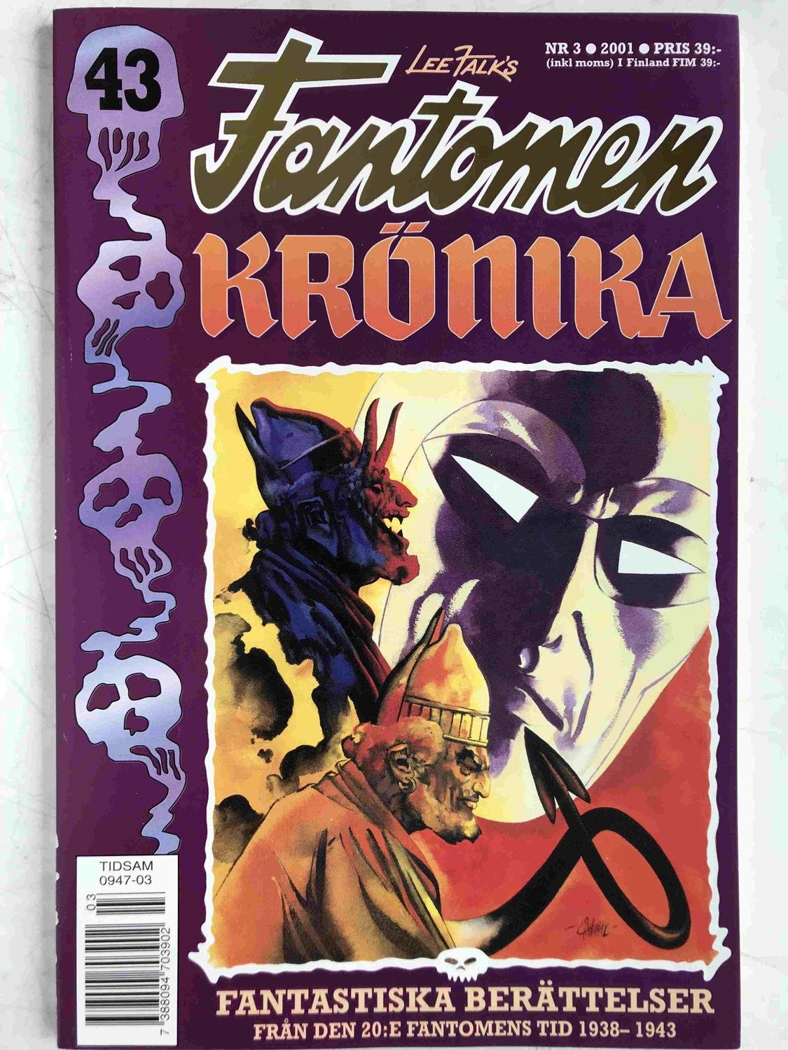 Fantomen Krönika - löpnr: 43 nyskick