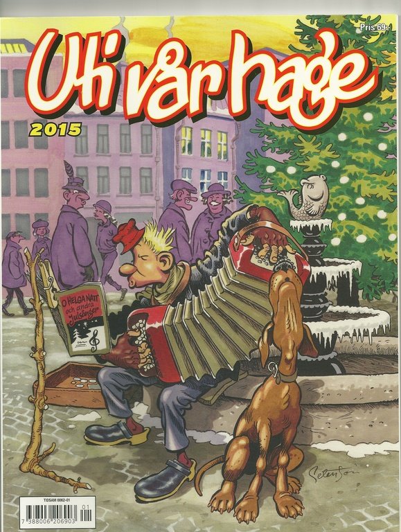 Uti vår hage julalbum 2015 oläst
