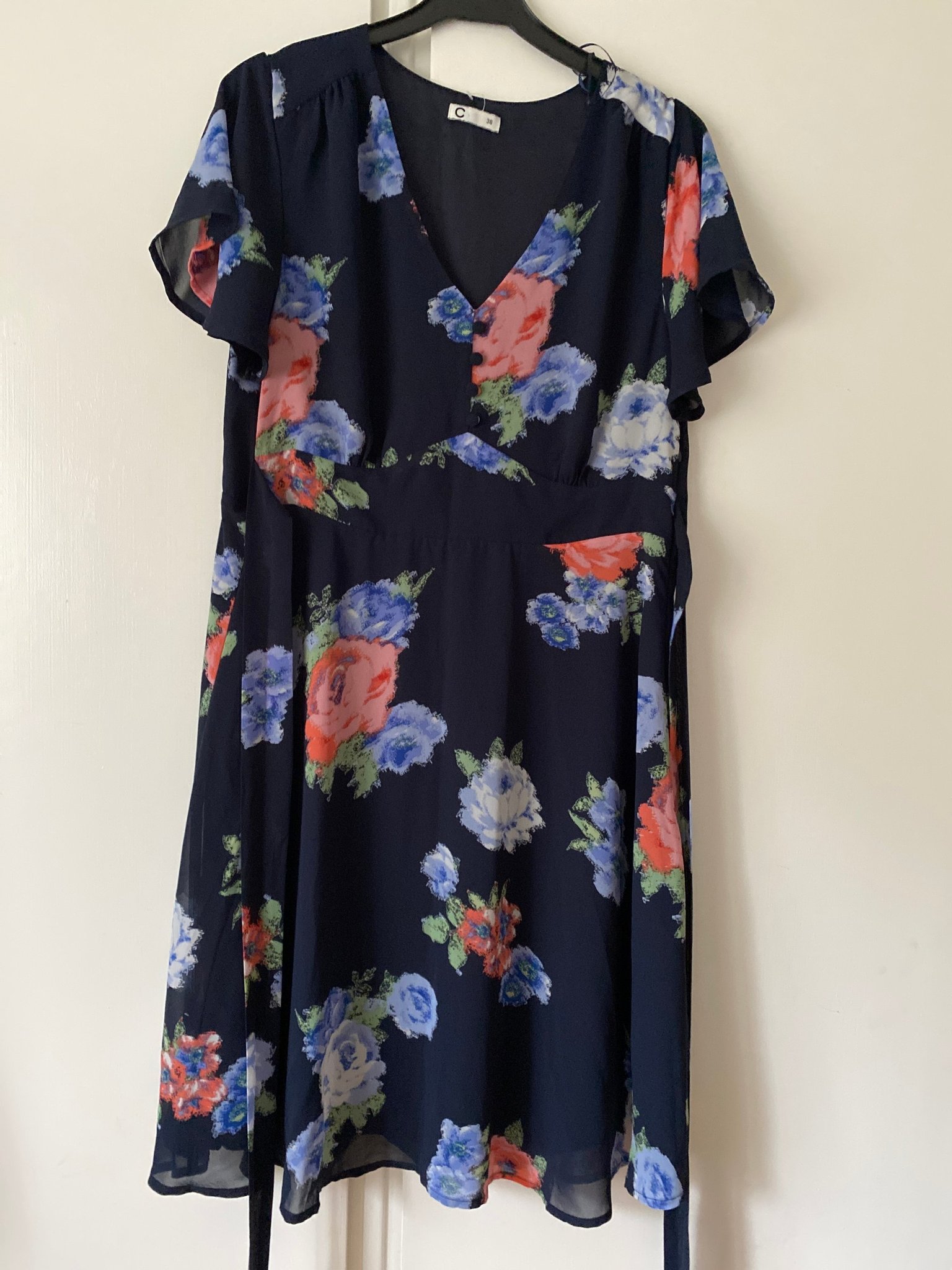 chinese dress ladies Flirty Flounce Wrap Dress main image 0