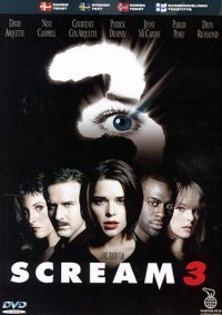Scream 3-Skräck från 2000 av Wes Craven med Courteney Cox Arquette och David Arq