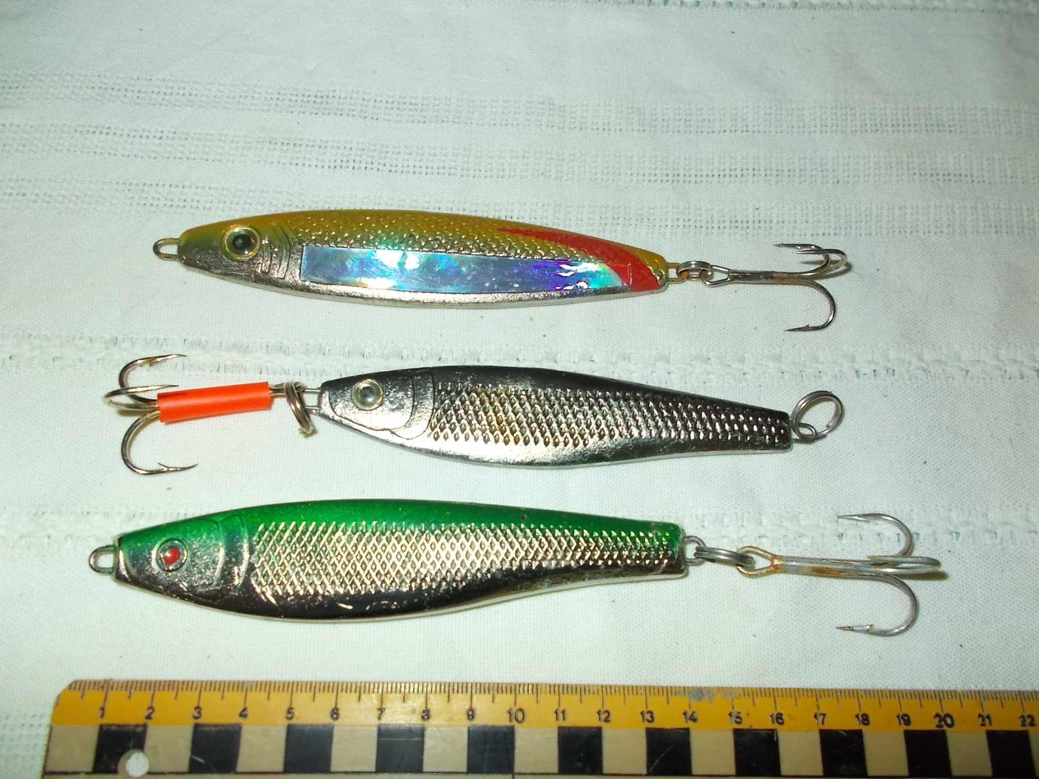 3 ST NYA FISKE DRAG JENSEN 300 GR - 1 ST 180 GR - 1 ST 155 GR
