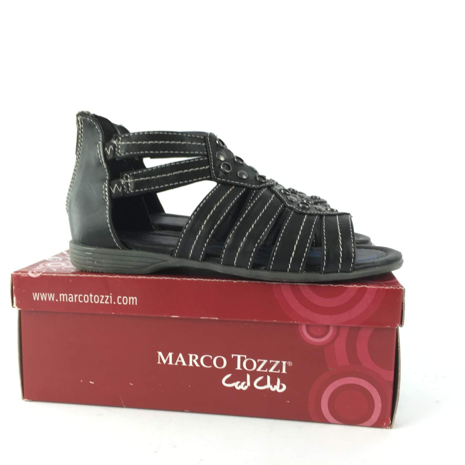 Sandaler, Marco Tozzi, stl 33, Svart Sandaler, Marco Tozzi, stl 33, Svart