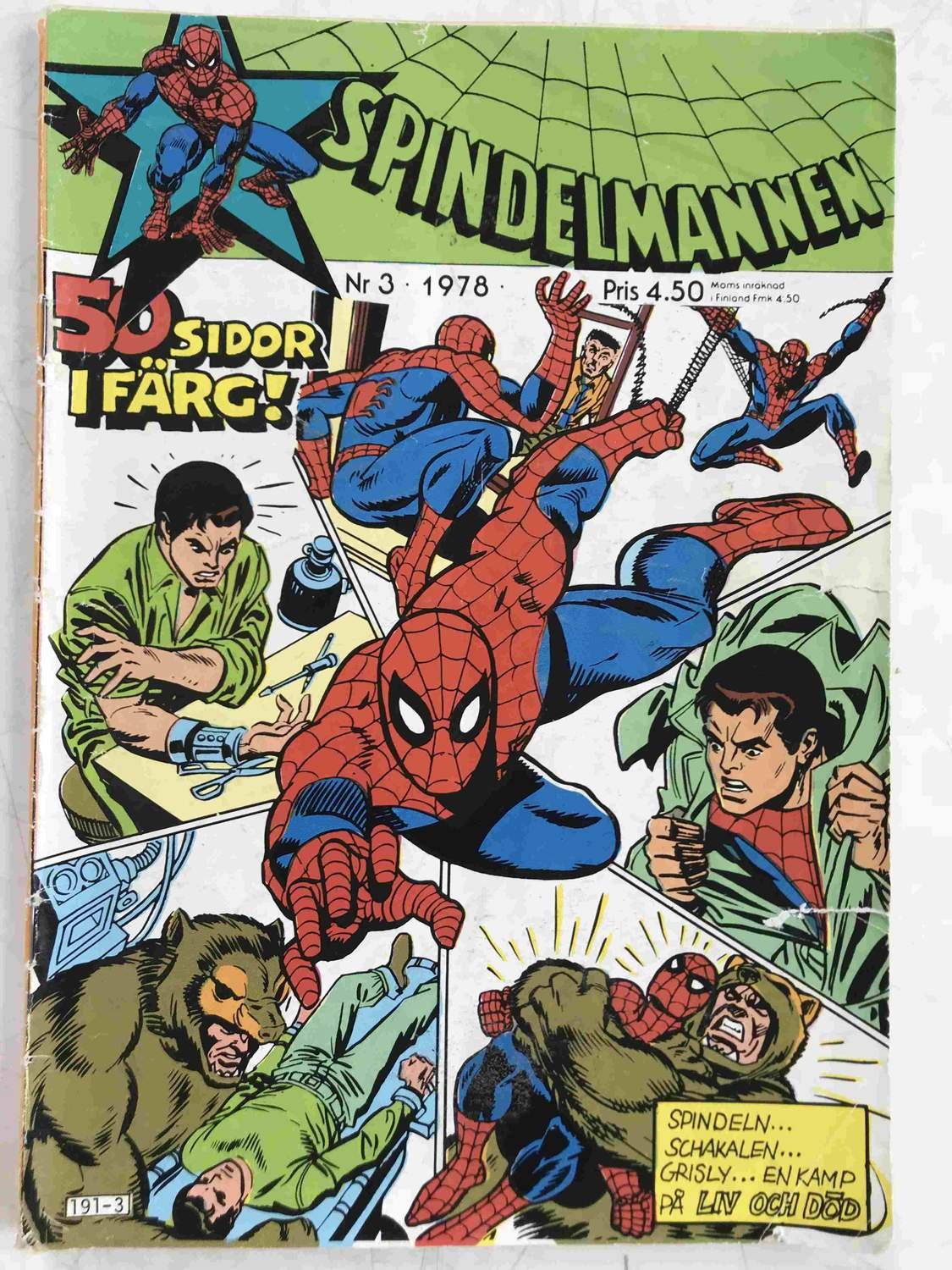 Spindelmannen - 1978:3 G