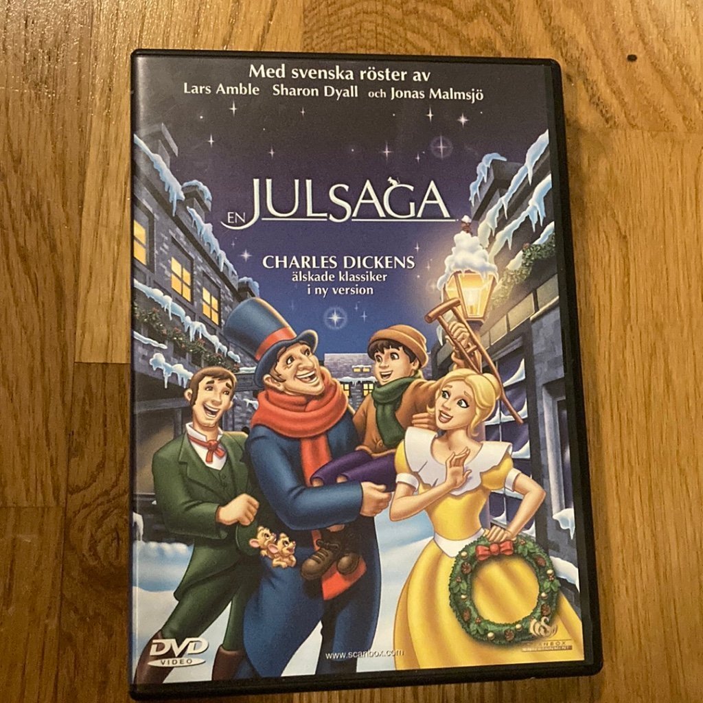 Julsaga dvd av Charles Dickens Köp på Tradera (623372769)