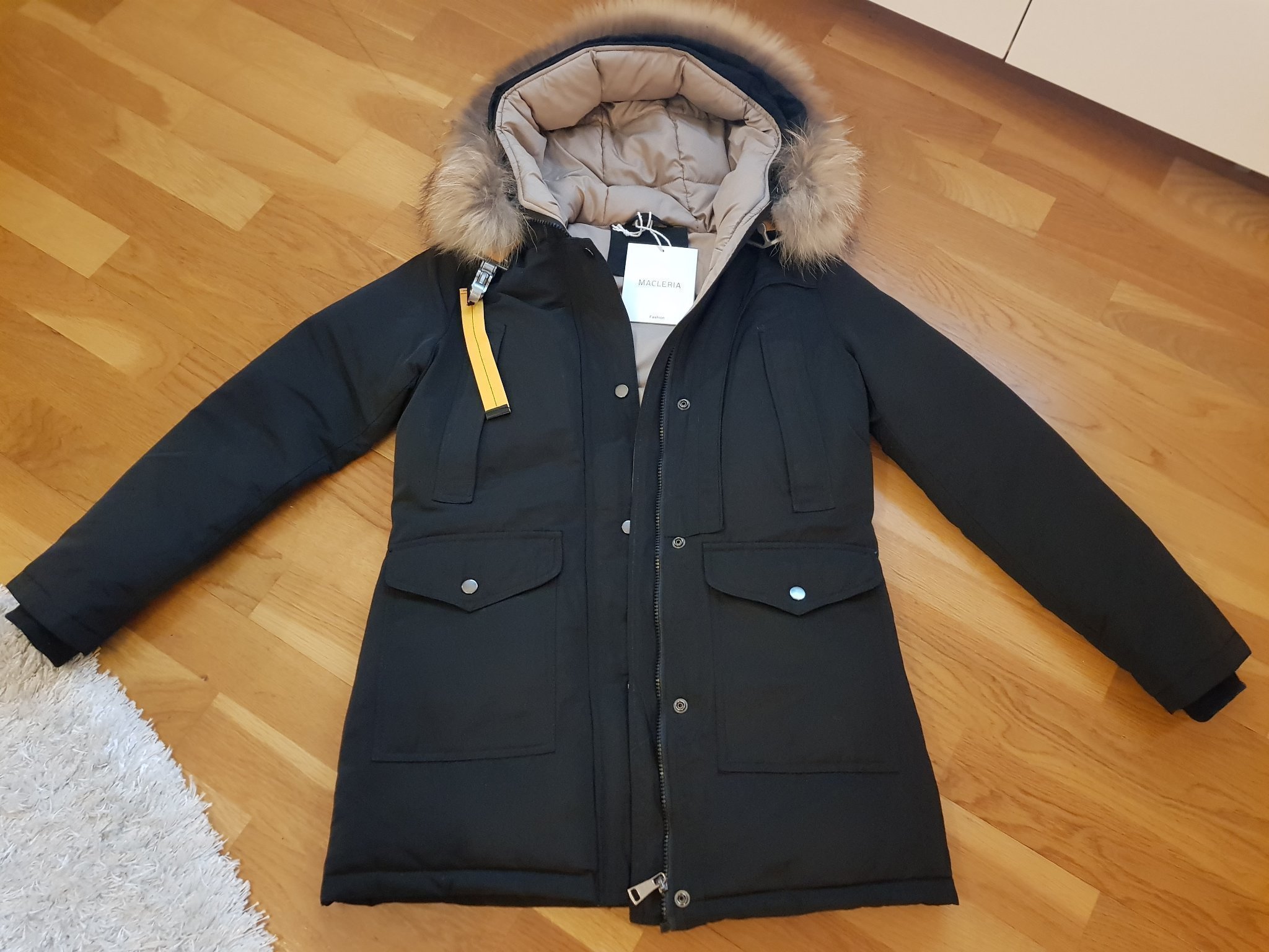 Helt ny oanvänd svart Macleria parkas stl S (415772129) ᐈ Helt ny oanvänd svart Macleria parkas stl S (415772129) ᐈ