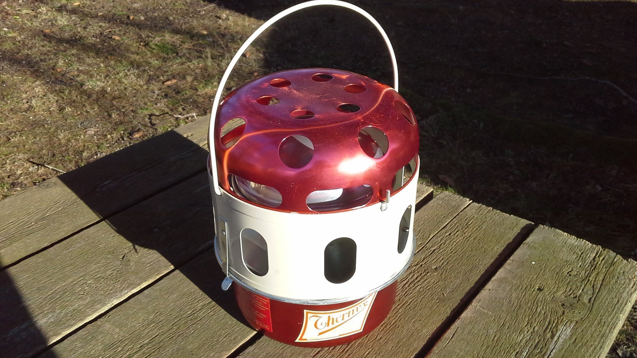 THERM'X PORTABLE SAFETY HEATER VINTAGE (392426434) ᐈ Köp på Tradera