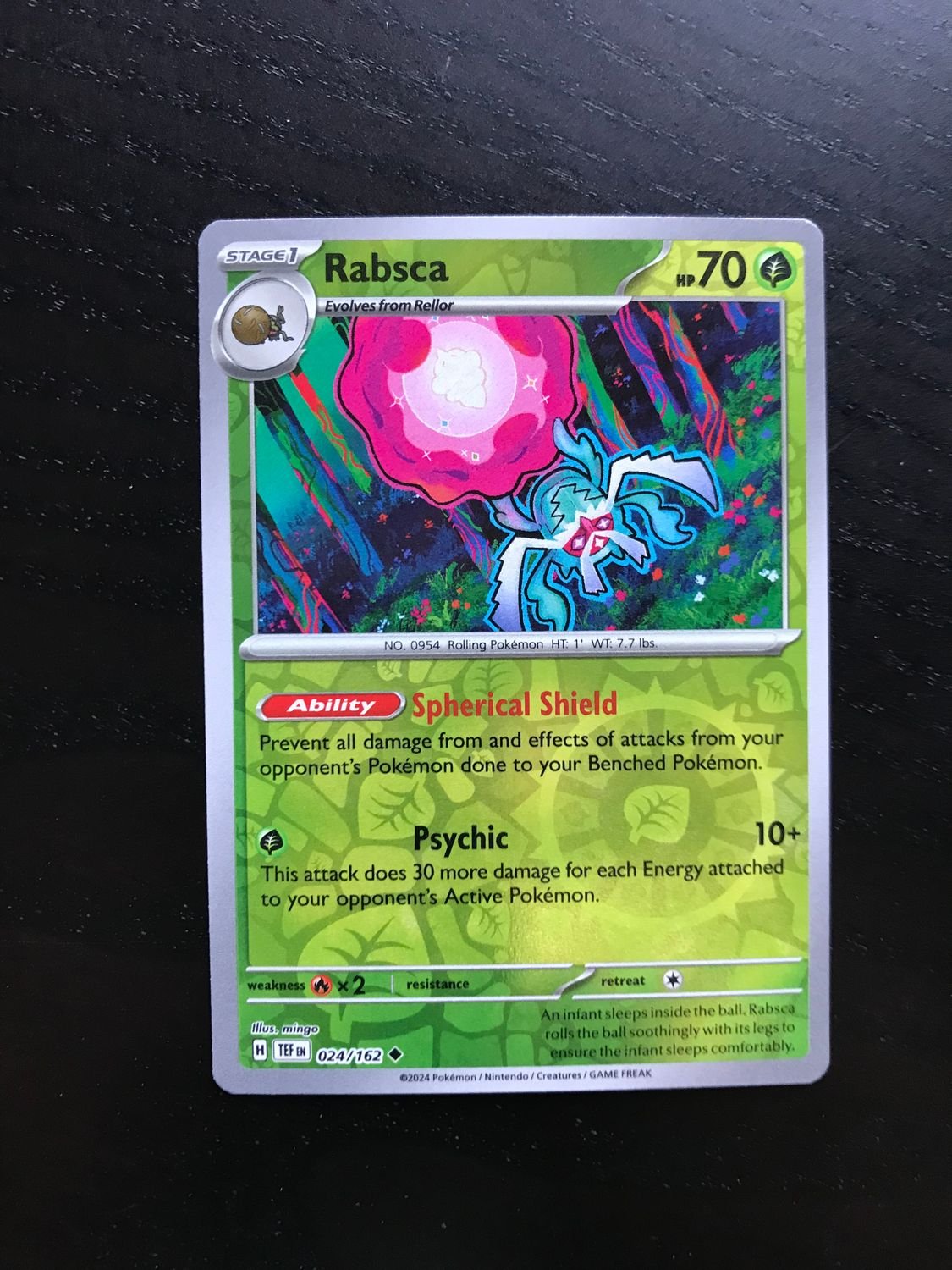 Pokemon Rabsca 024/162 Reverse Holo | Kp p Tradera (631661460)