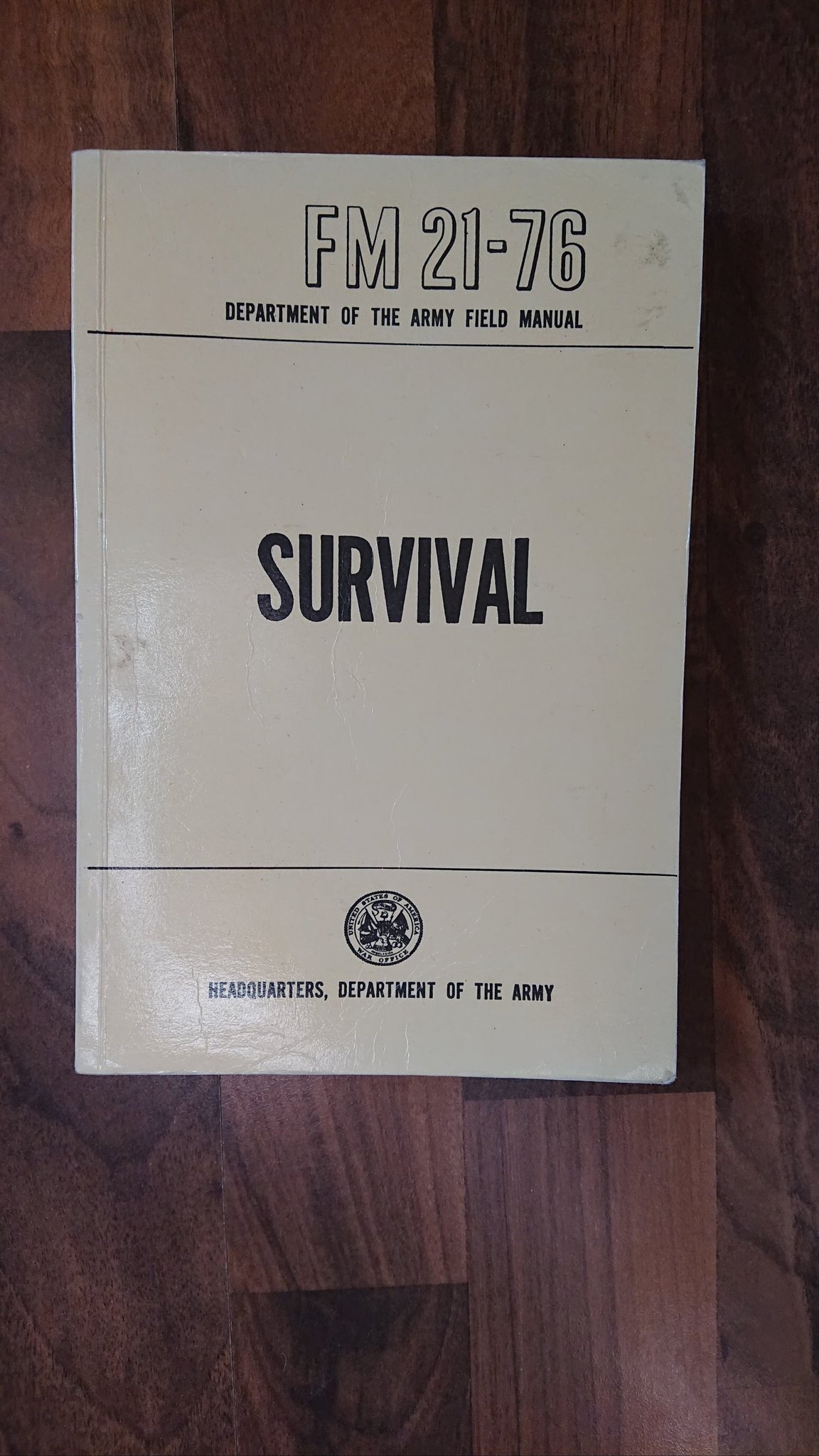 US Army Field Manual Survival FM 2176 (405948319) ᐈ Köp på Tradera