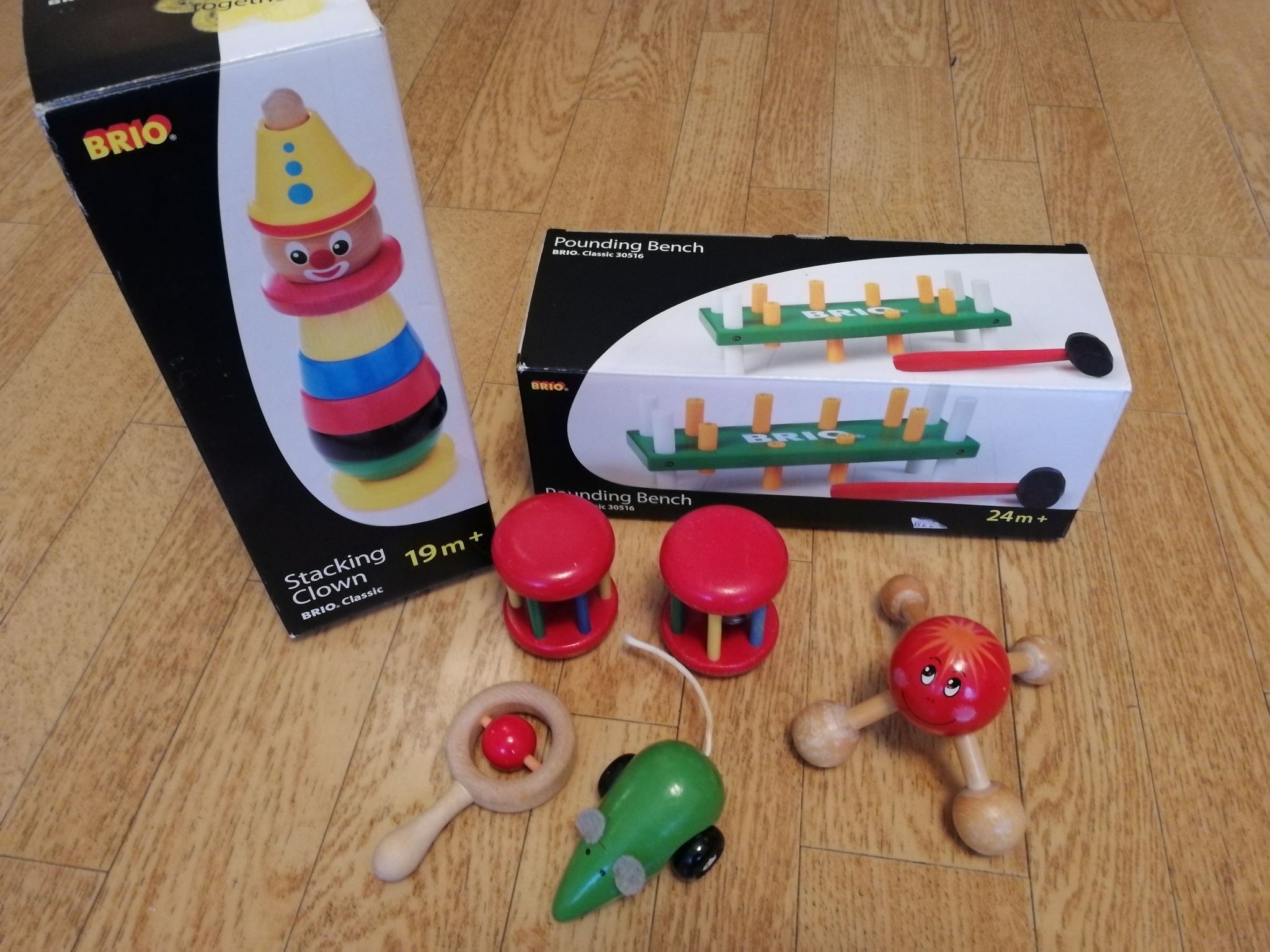 Brio Och Traleksaker Stacking Clown Punding B 375443418 ᐈ