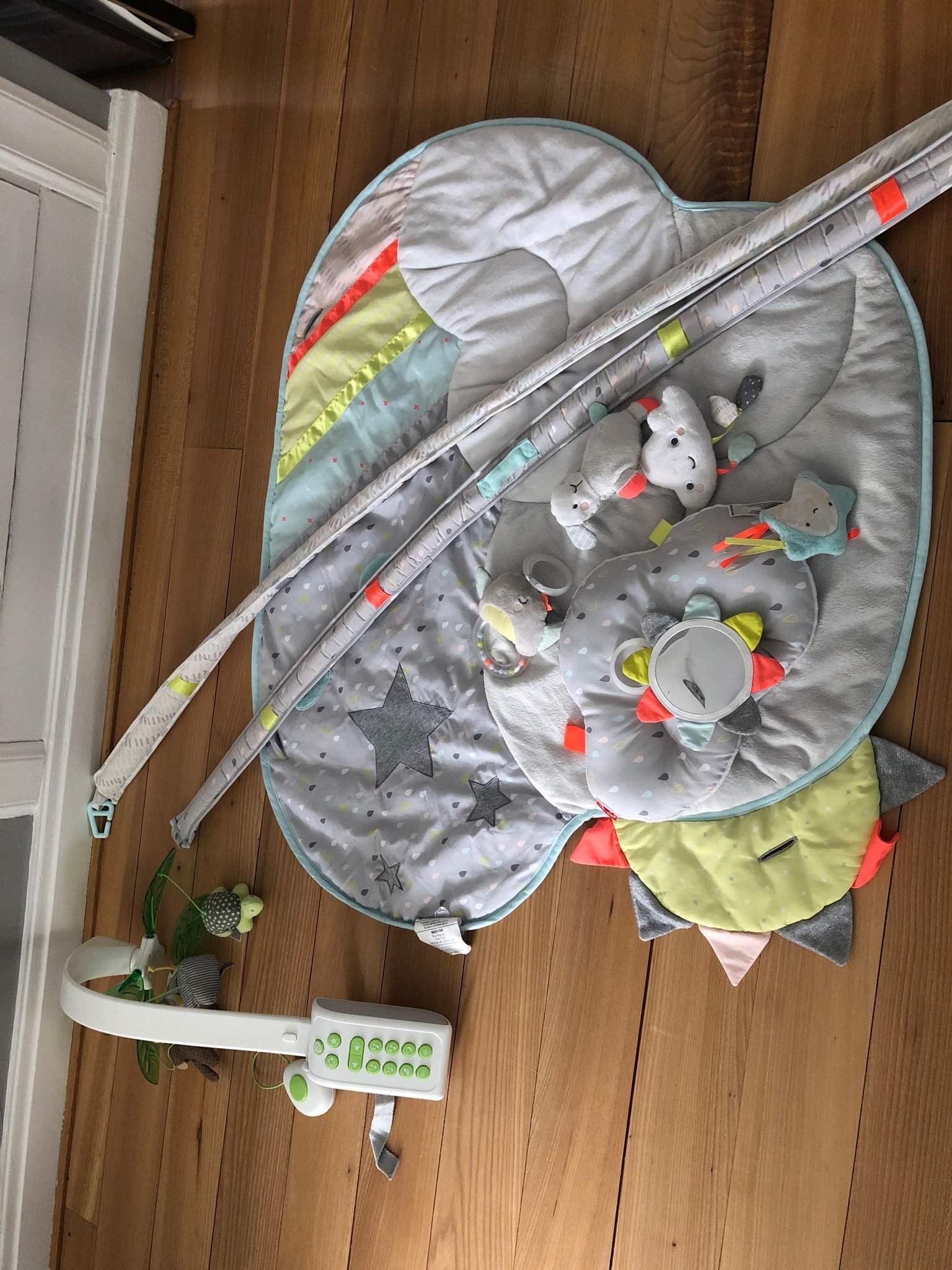 skip hop babygym silver lining