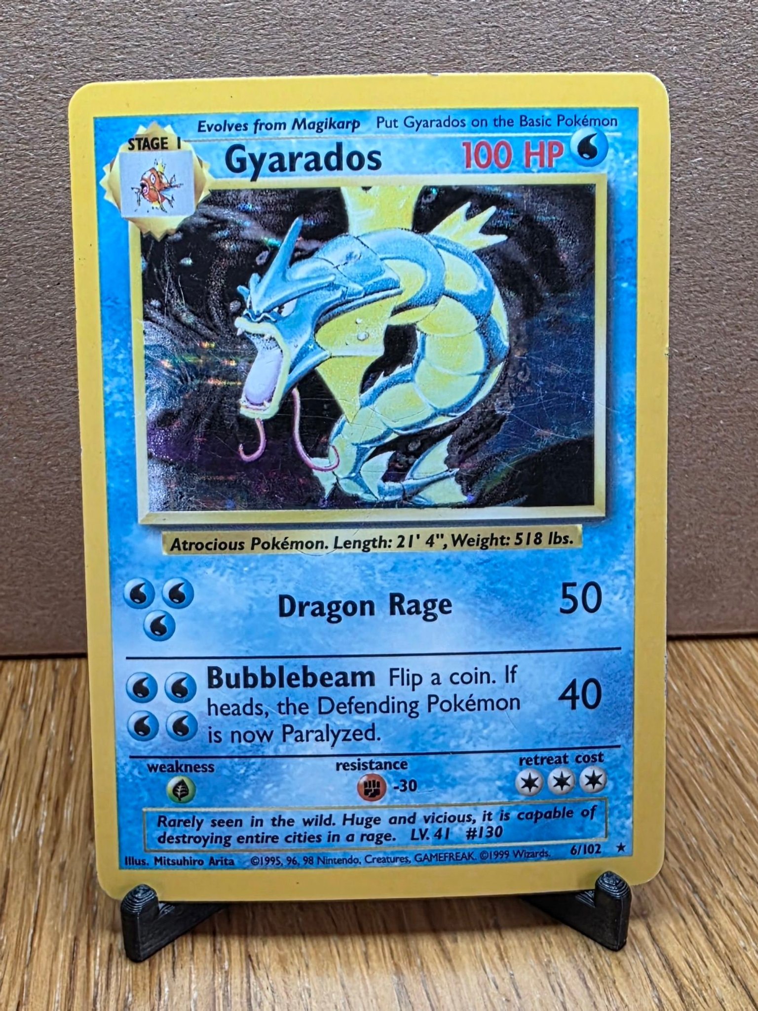 Se produkter som liknar Gyarados 6/102 Base set - Pok.. p Tradera  (727464789)
