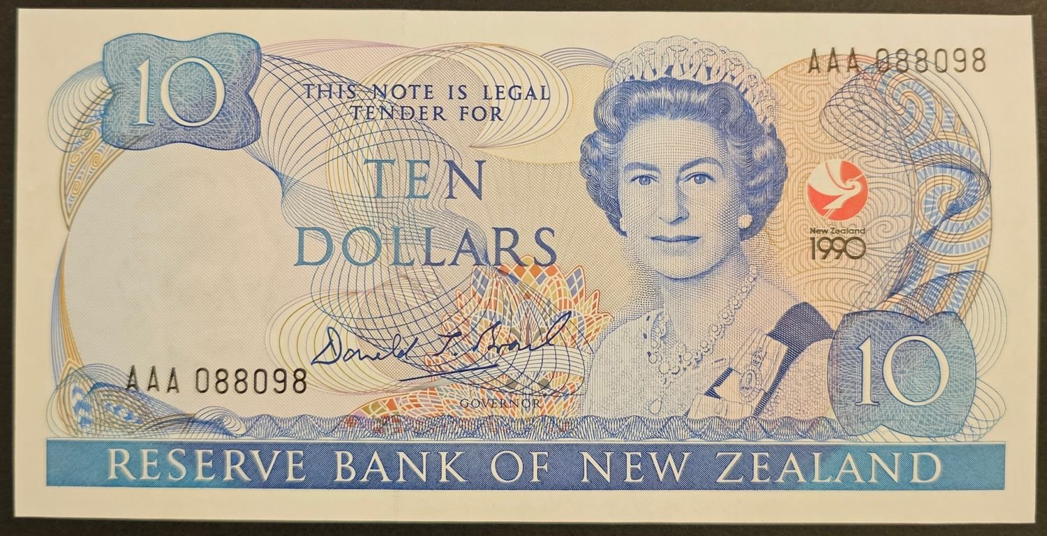 Nya Zeeland 10 Dollars 1990 .. | Köp från MynthandelSBN på Tradera ...