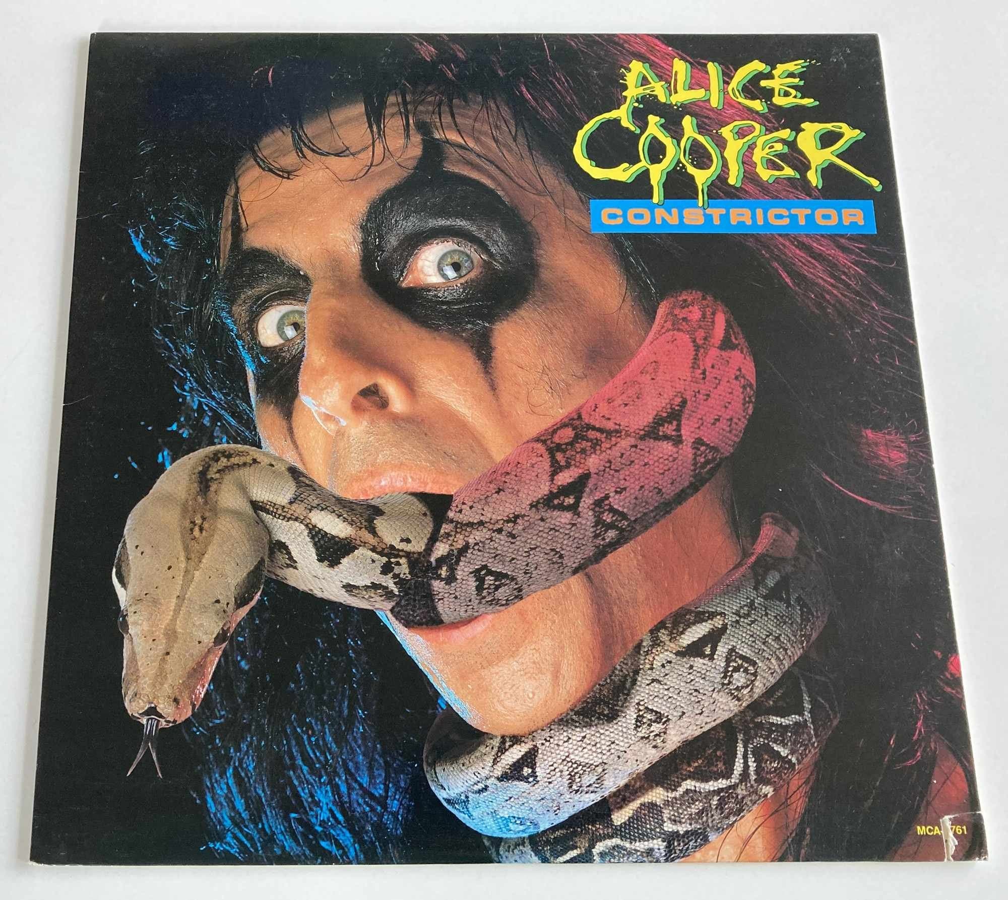 ALICE COOPER - CONSTRICTOR. LP. USA. INSERT. | Köp på Tradera