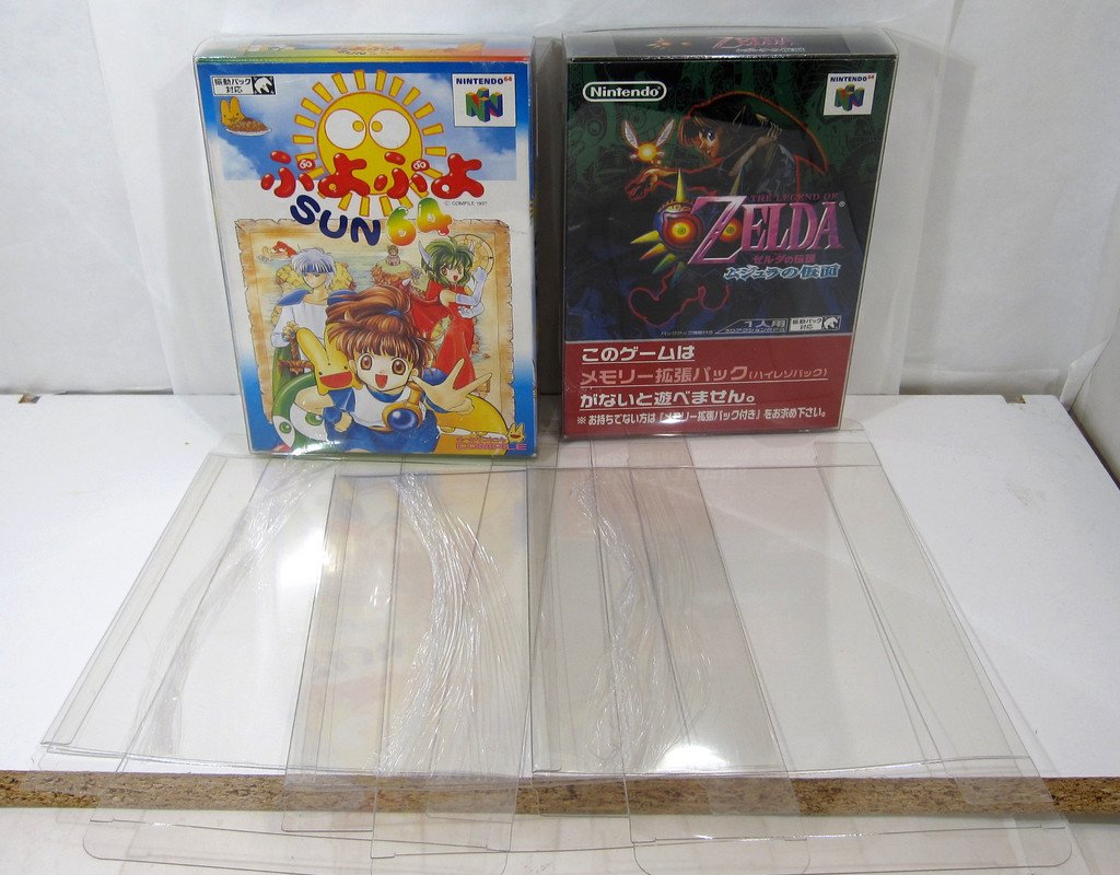 Japanska N64 skyddsboxar 5 st, skyddsbox