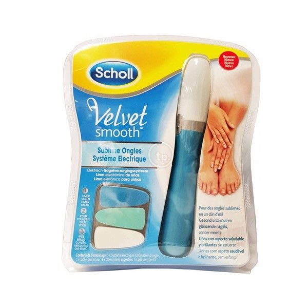 scholl velvet elektrisk nagelfil scholl velvet elektrisk nagelfil