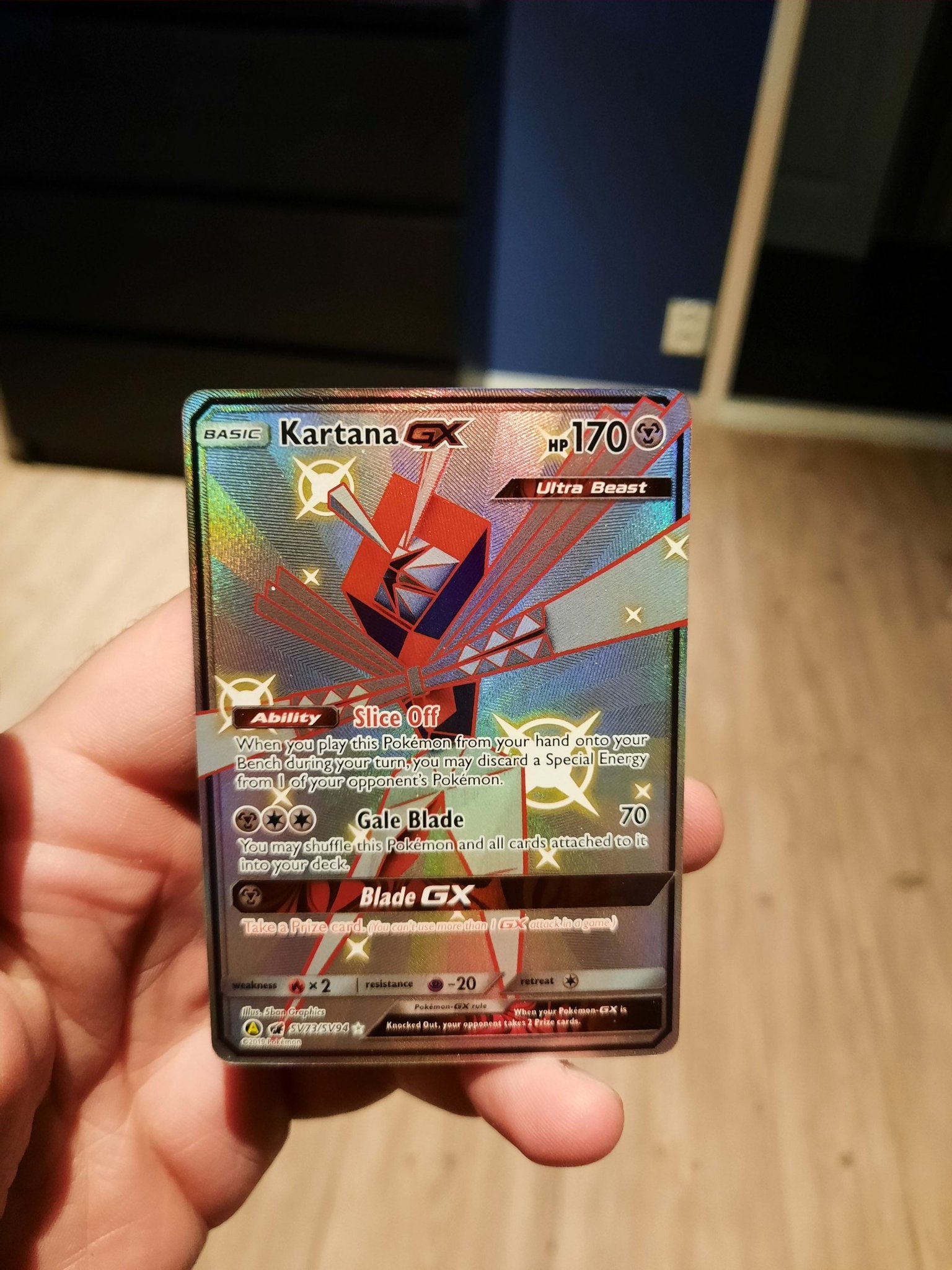 Kartana GX - SV73/SV94 - Shiny Ultra Rare