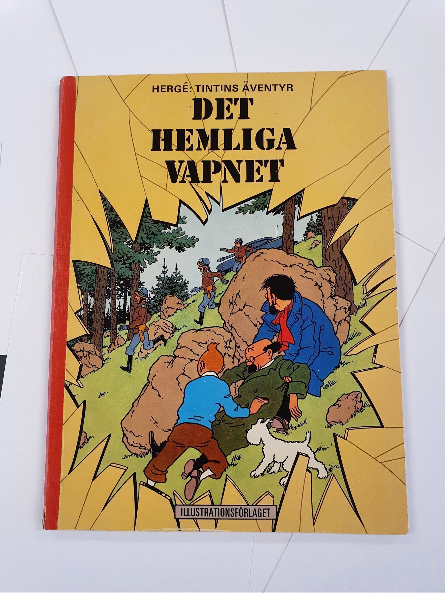 1:a upplaga Tintin: Det hemliga Vapnet
