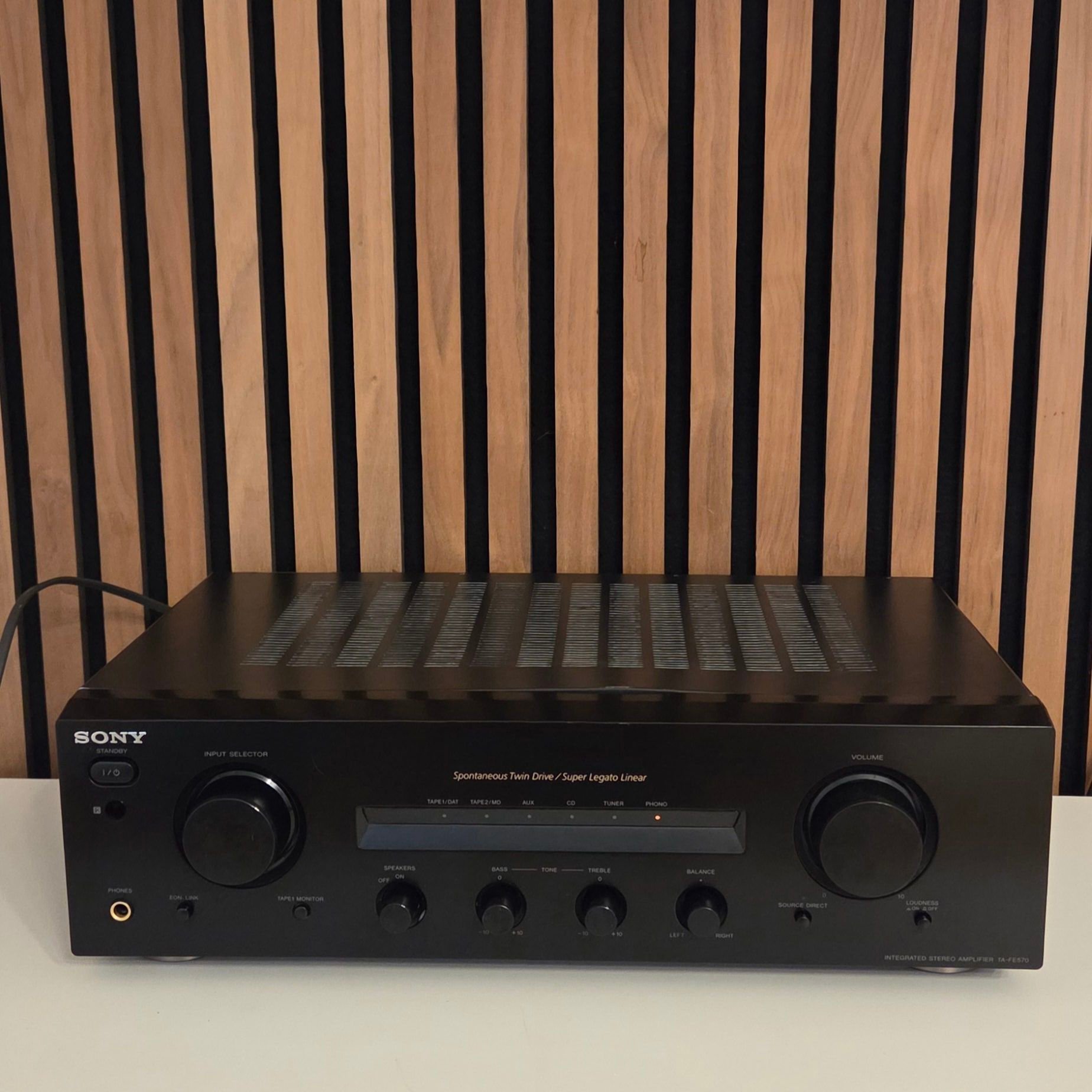 SONY アンプ Spontaneous Twin Drive TA-FE570 SONY TA-FE570 - Sound Demo, Sound Test - YouTube