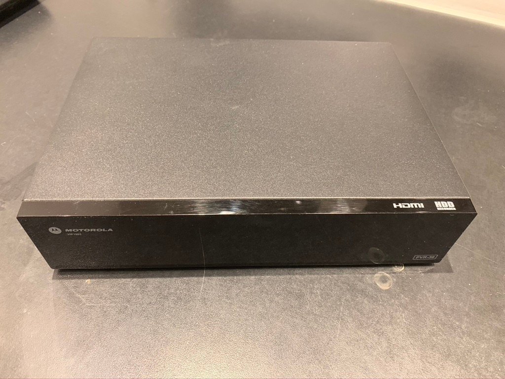 Motorola VIP1693, inspelningsbar hårddisk.