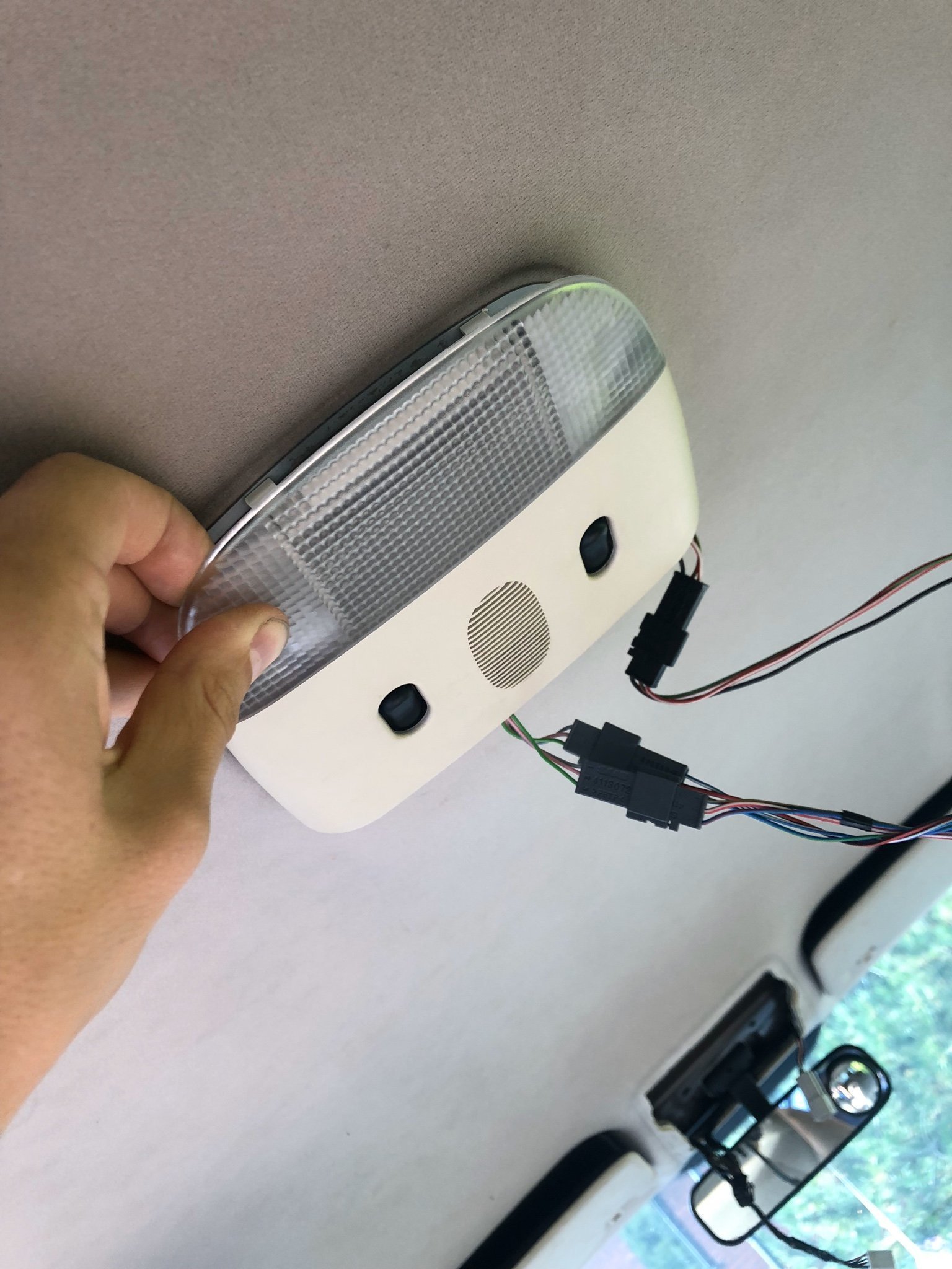 Taklamp konsoll - saab 9-5/9-3
