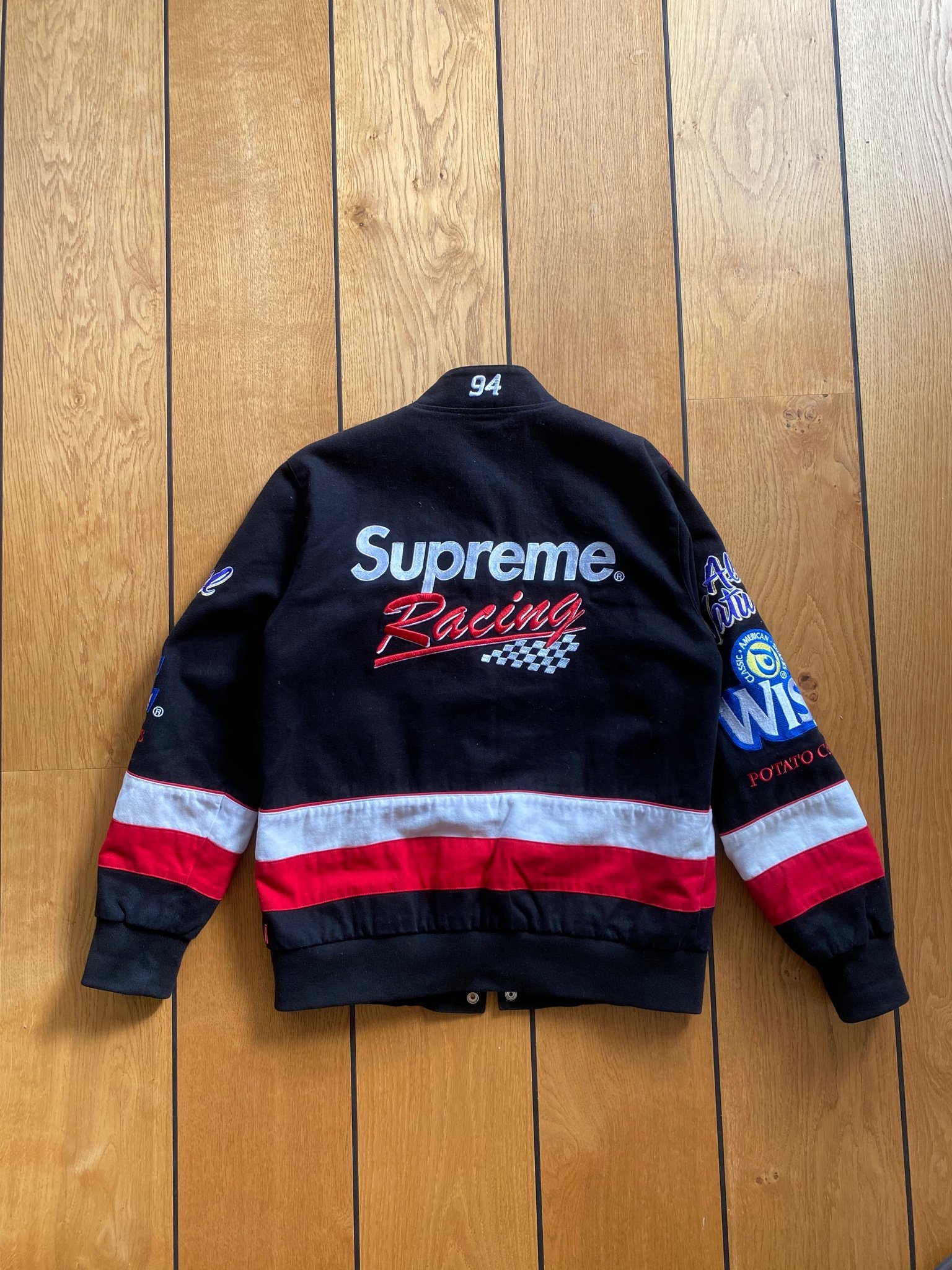supreme racing jacket