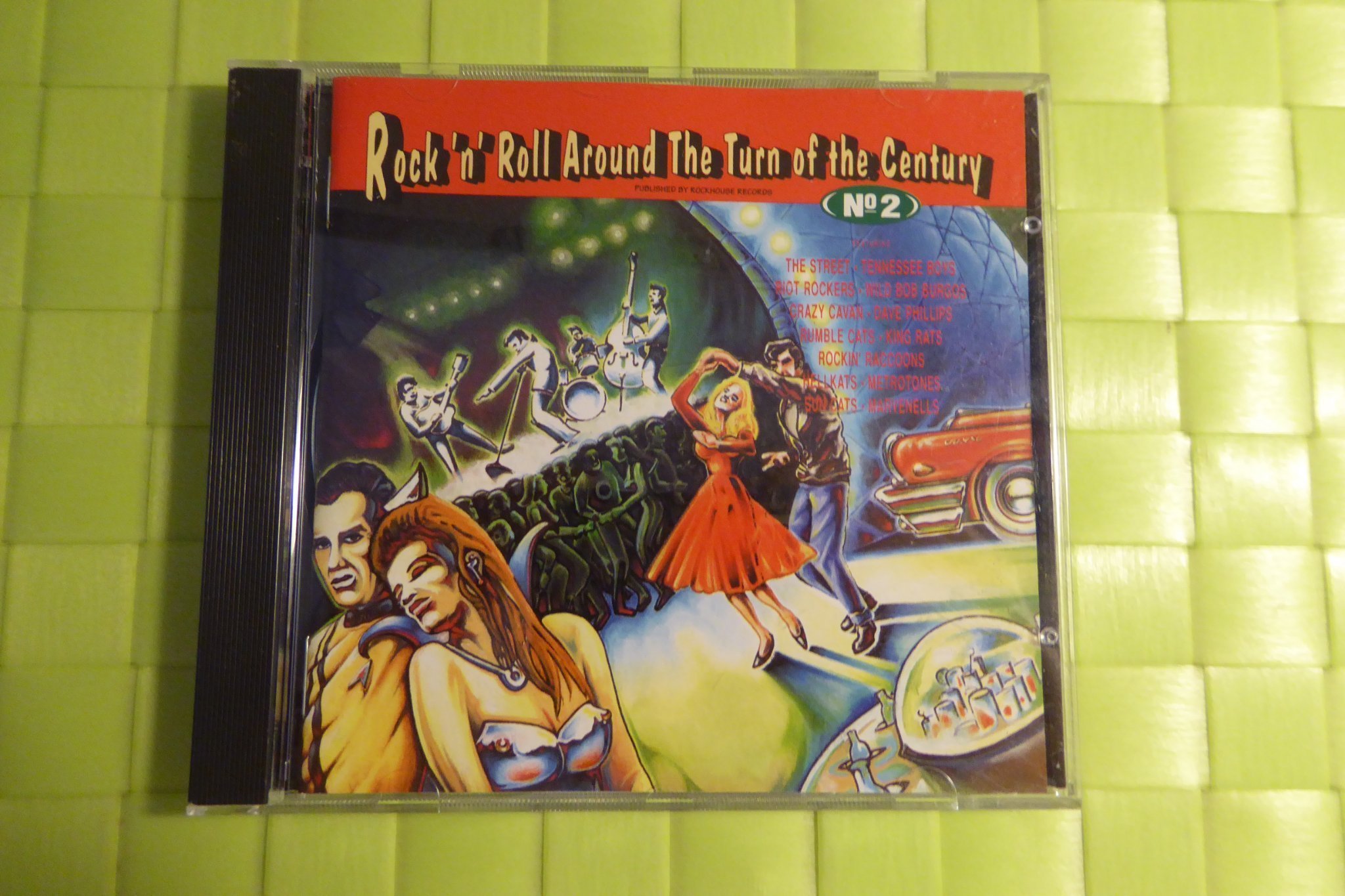 ROCK`N´ROLL AROUND THE TURN OF THE CENTURY NO 2 - CD - VARIOUS - ROCK 1993!!! --