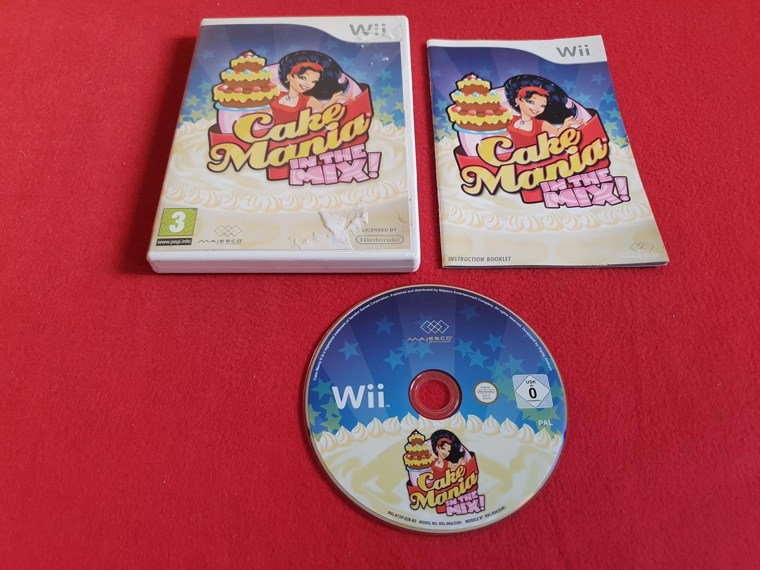 CAKE MANIA IN THE MIX till Nintendo Wii (404354340) ᐈ game