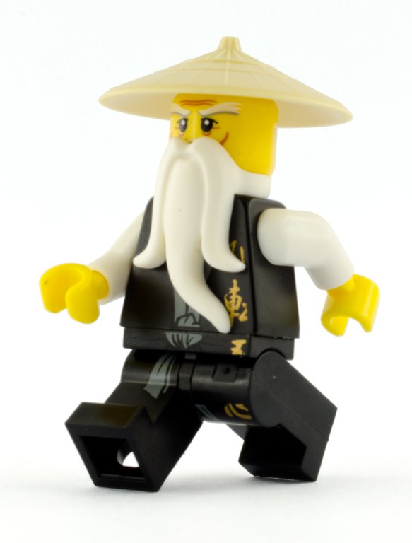 Lego - Figurer - Ninjago - Sensei Wu Svart NJO2-1