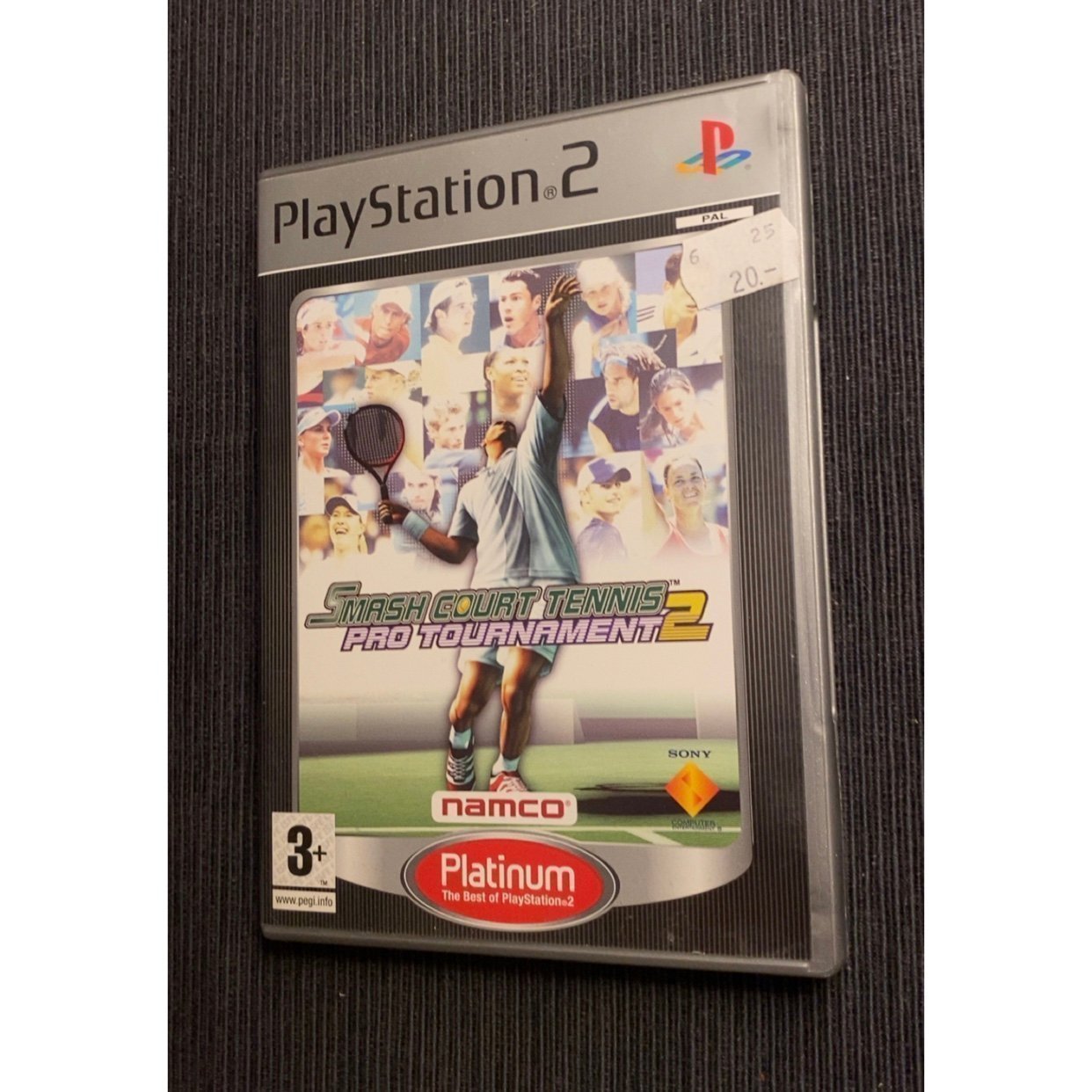 SMASH COURT TENNIS PRO TOURNAMENT SONY PLAYSTATION 2 PS2 EDITION FR PAL SMASH COURT TENNIS PRO TOURNAMENT SONY PLAYSTATION 2 PS2 EDITION FR PAL