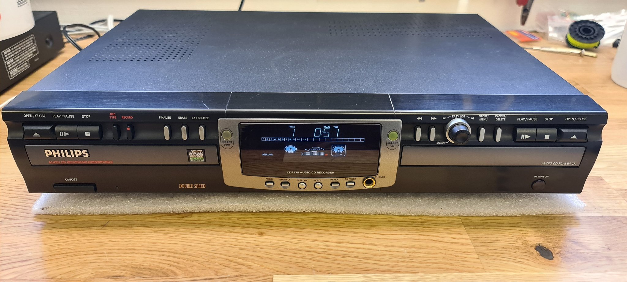 Philips CDR 775 CD Recorder (419104618) ᐈ Köp på Tradera