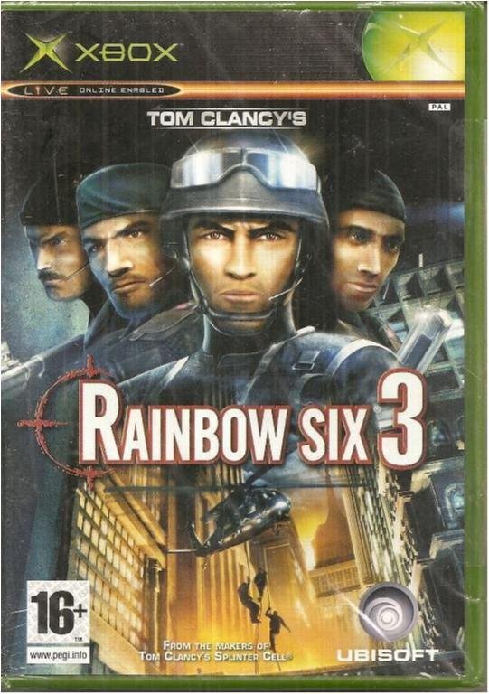 RAINBOW SIX 3 ( NY & INPLASTAT X BOX SPEL)