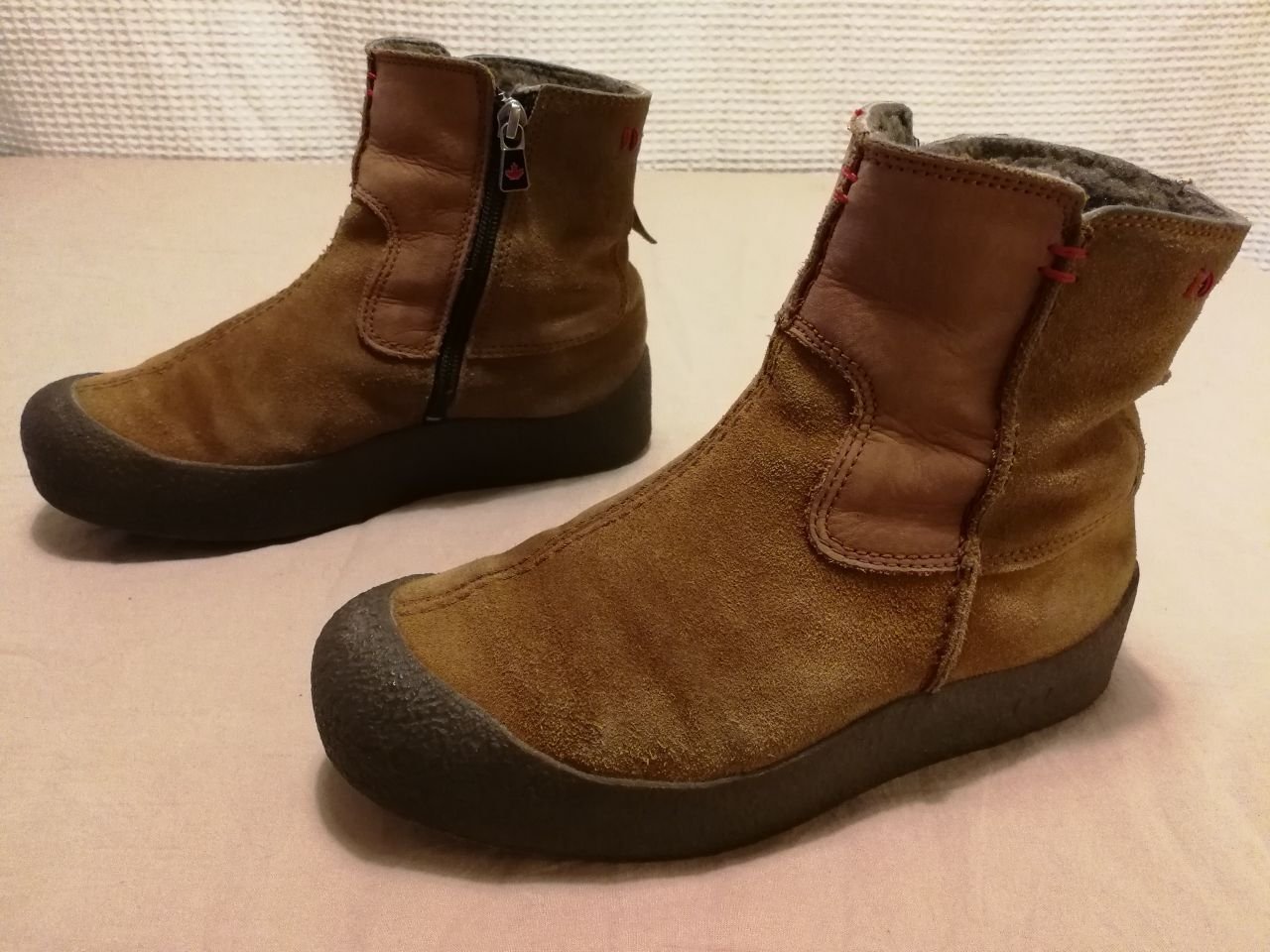 Curlingkängor Canada Snow mocka fodrade vinterboots i str 37 Curlingkängor Canada Snow mocka fodrade vinterboots i str 37