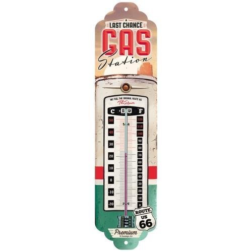 Gas Station Termometer i plåt Gas Station Termometer i plåt