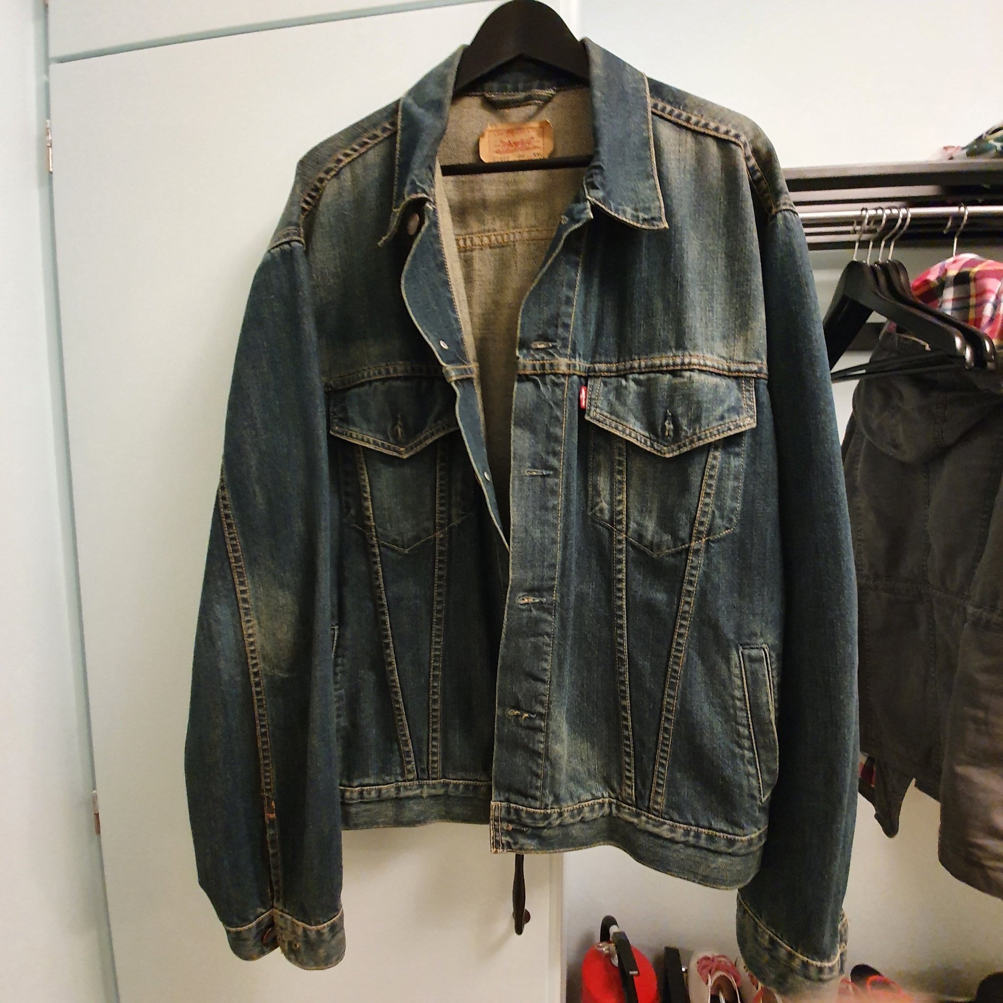 Levi's Jeans jacka Herr XXL(Känns som XL) (420276470) ᐈ Köp Höstjackor för Herr från Levi's | Stylight