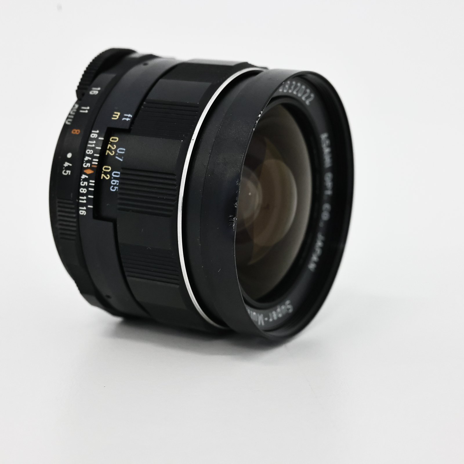超美品 PENTAX SMC Takumar 20mm F4.5 Pentax Super Takumar 20mm f4.5 Wide Angle Lens For M42 Mount From