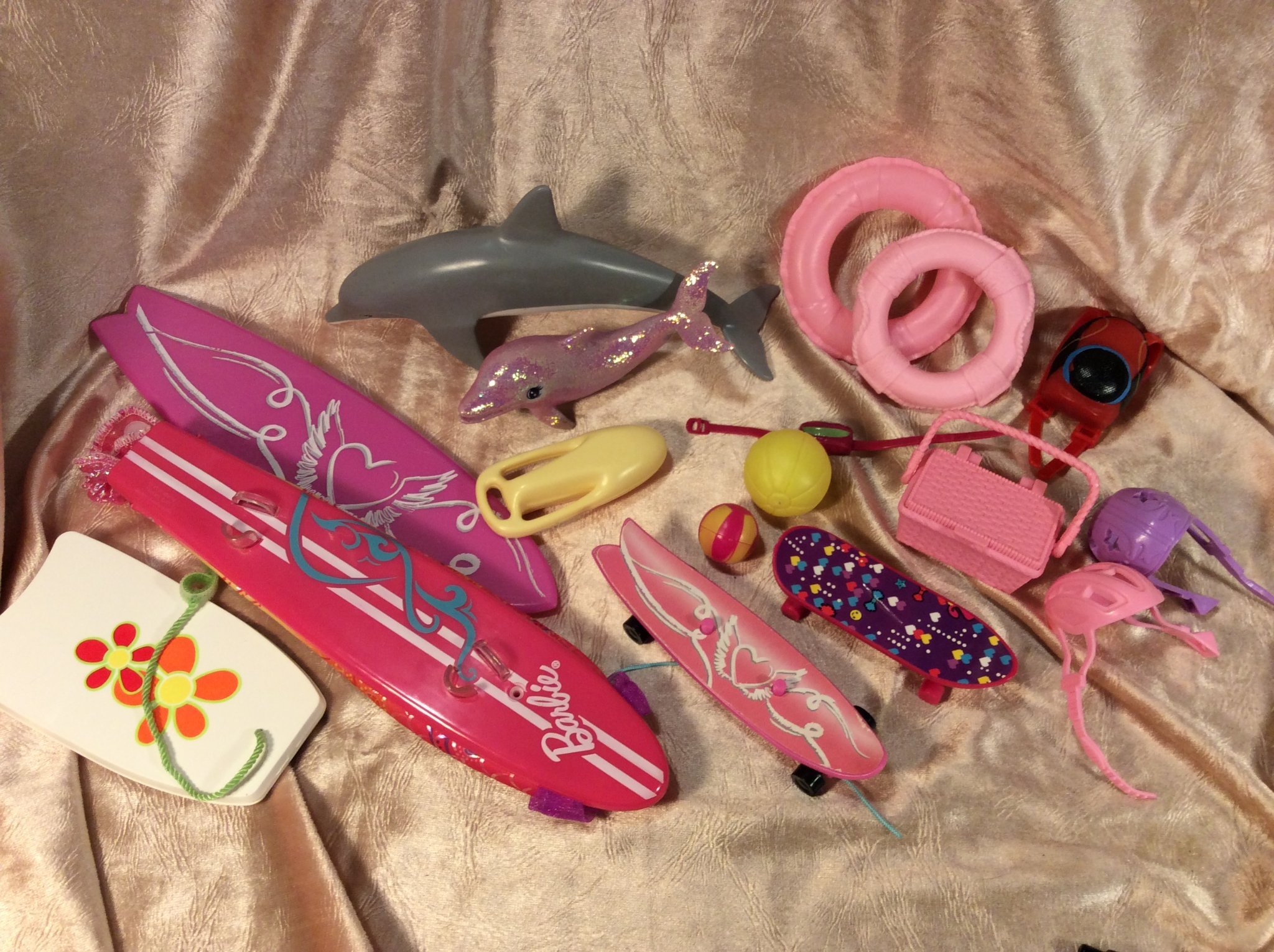 Sommaraktivitetspaket för Barbie och liknande dockor