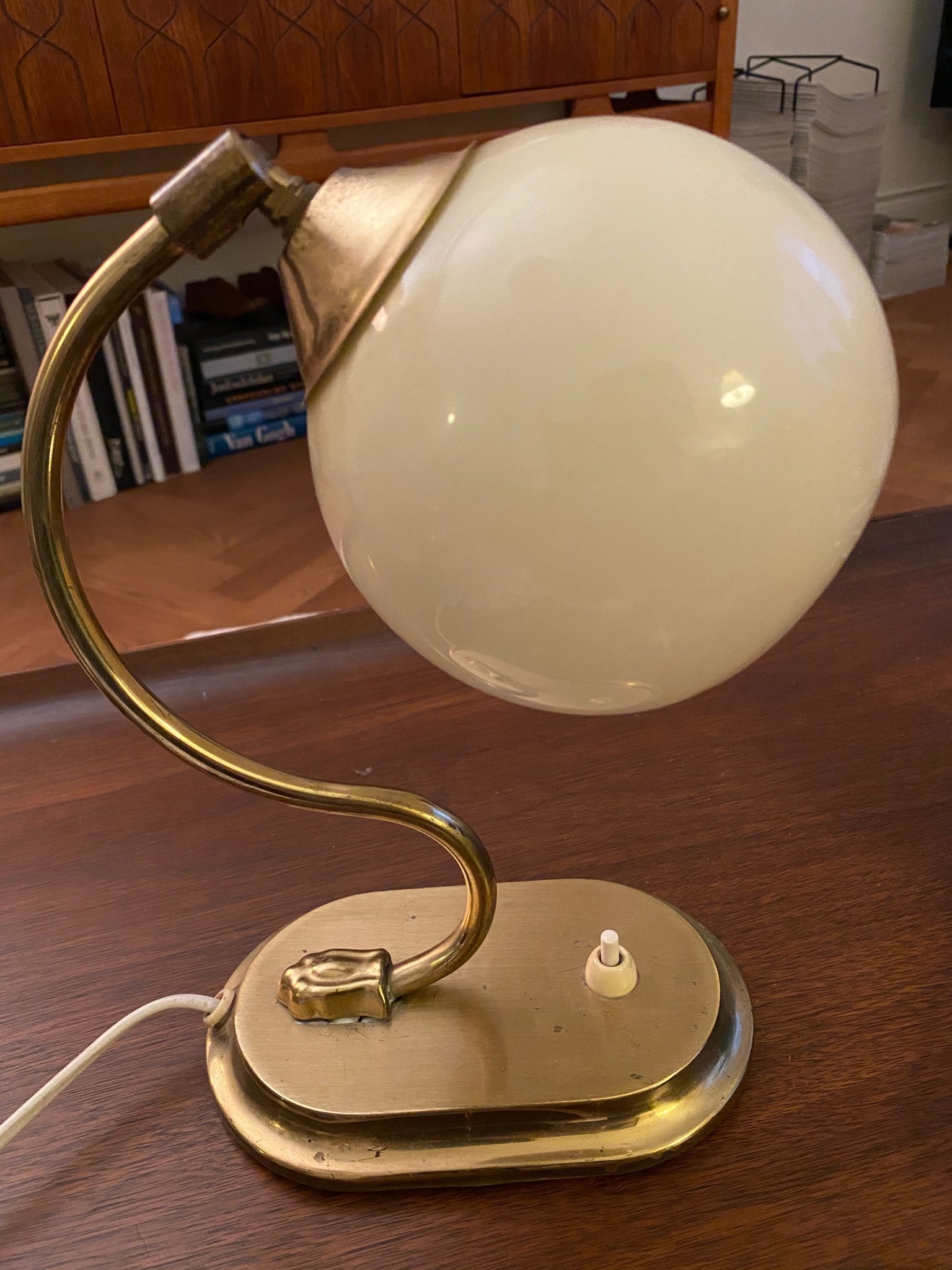 Art Deco lampa Funkis bords eller vägglampa Retro Art Deco lampa Funkis bords eller vägglampa Retro