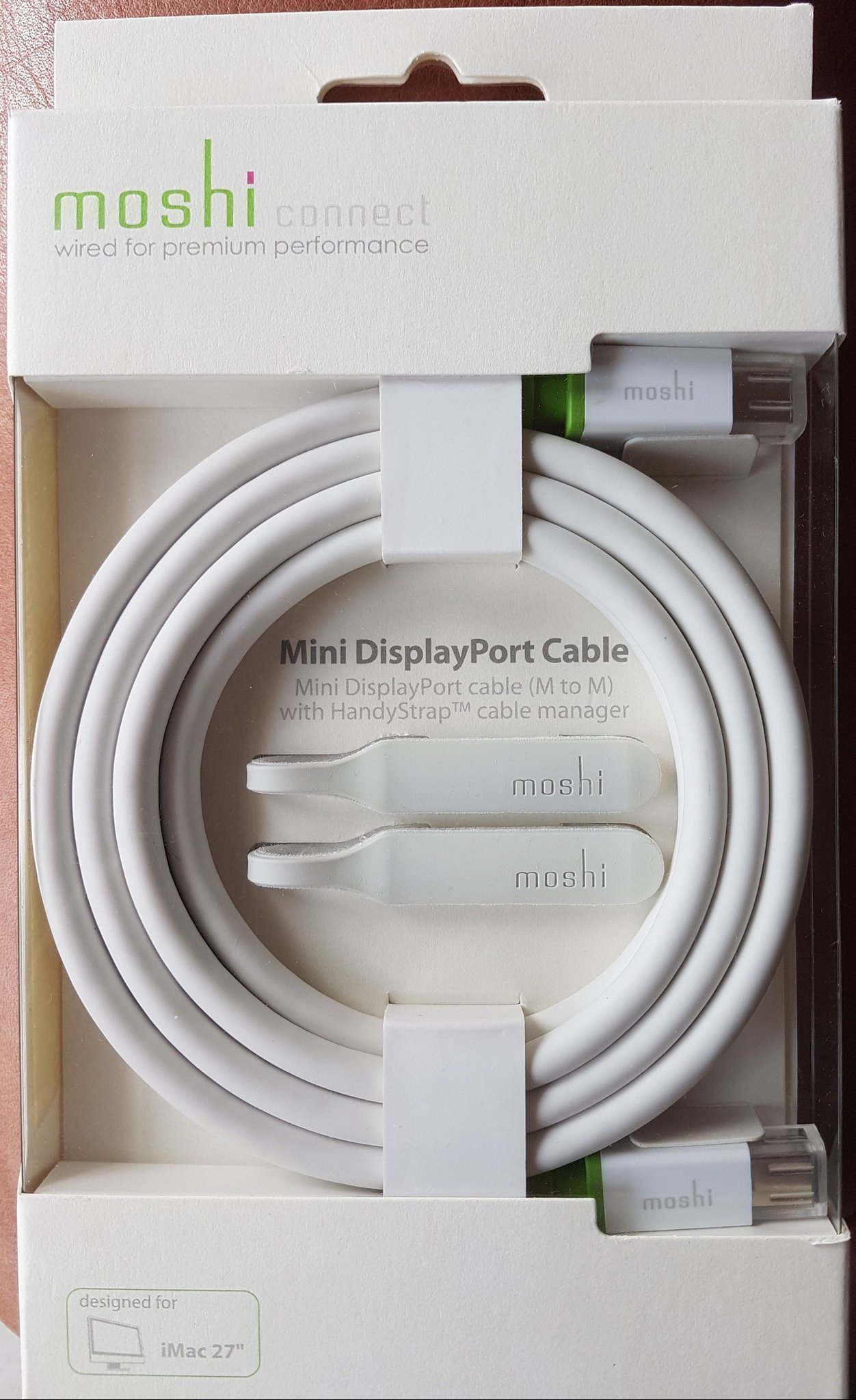 Moshi connect kabel från Apple Mac mini,MacBook/Pro/Air till Apple iMac 27"