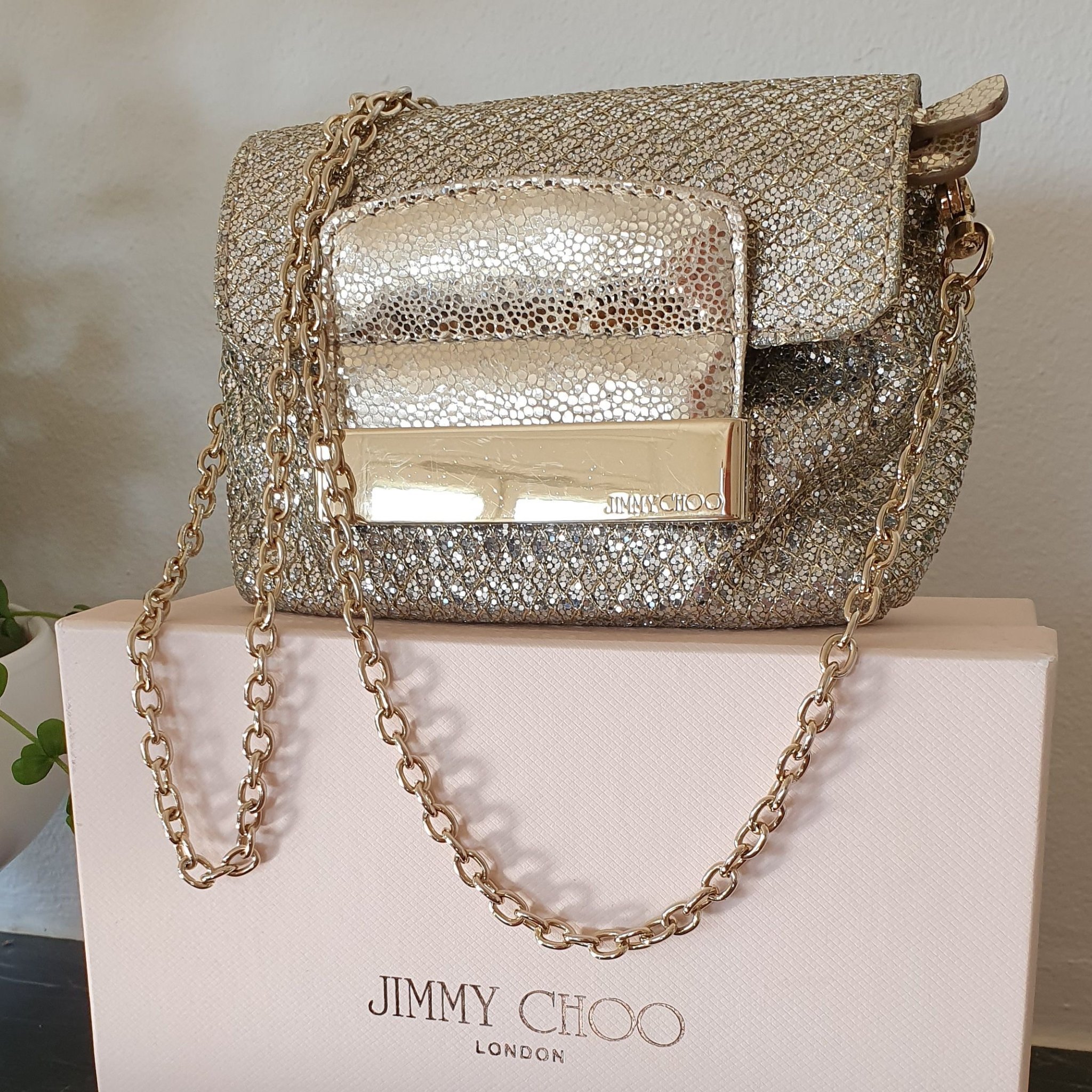 Glittrig väska Jimmy Choo Glittrig väska Jimmy Choo