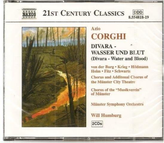CORGHI :DIVARA - WASSER UND BLUT -2CD (NY & INPLASTAT CD)