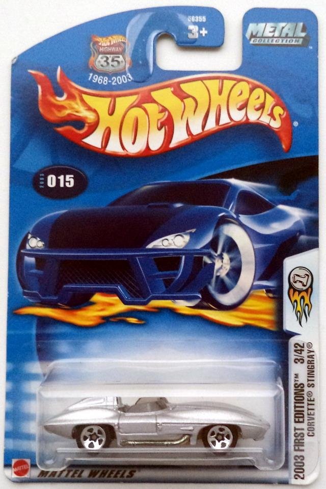 Äldre Hot Wheels - 1957 Chevy Corvette XP-87 Stingray Racer
