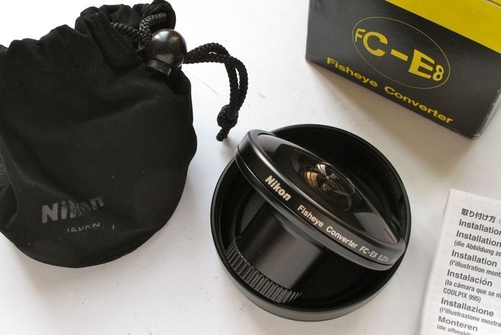 Nikon Fisheye-converter FC-E8 för Coolpix, ny i box