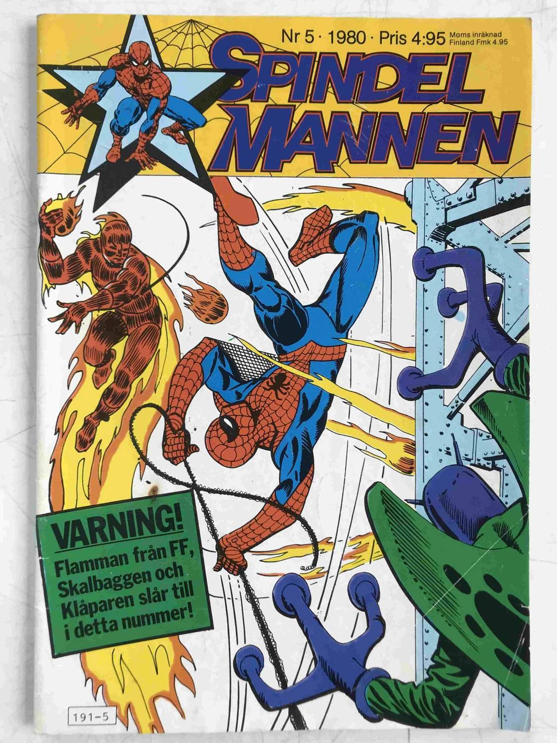 Spindelmannen - 1980:5 VG